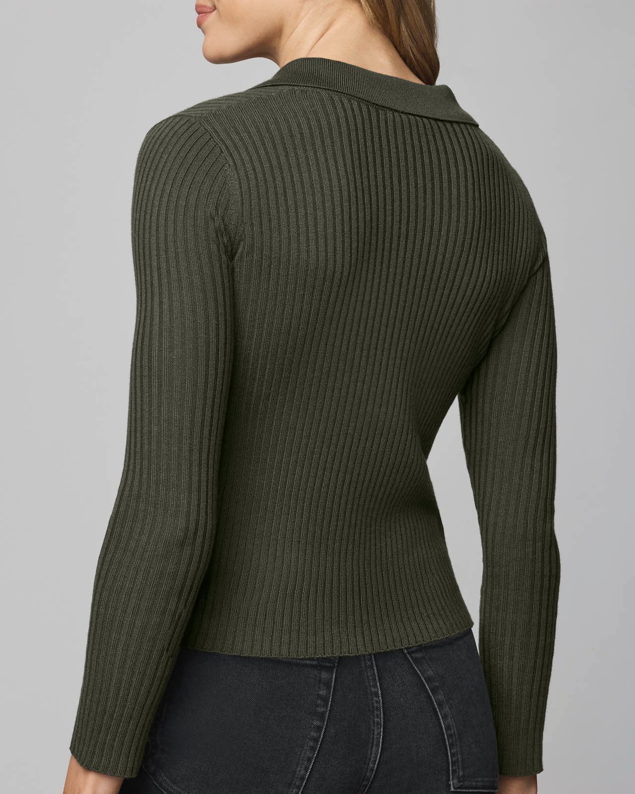 Georgie Cashblend Two-Way Zip Sweater - Image 5
