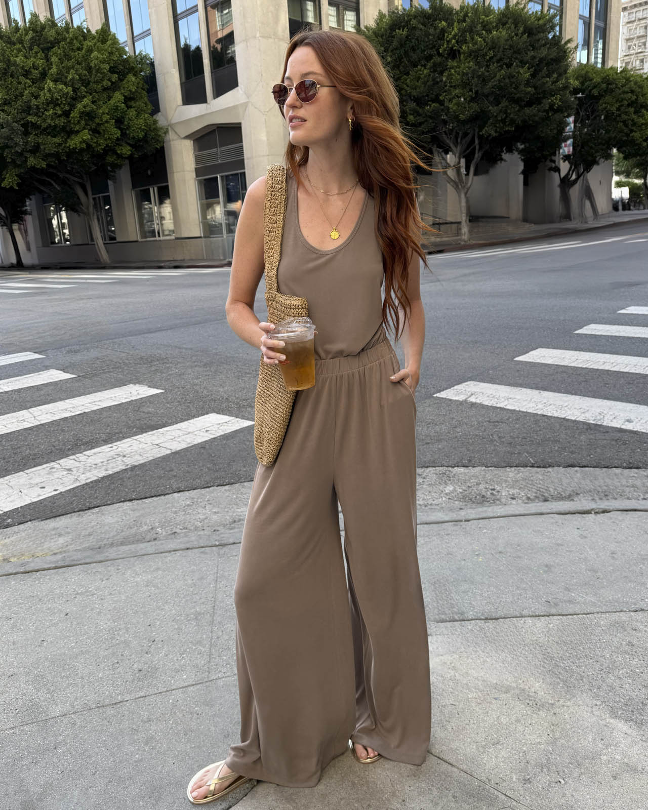 Giada Sandwash Palazzo Pant - Image 36