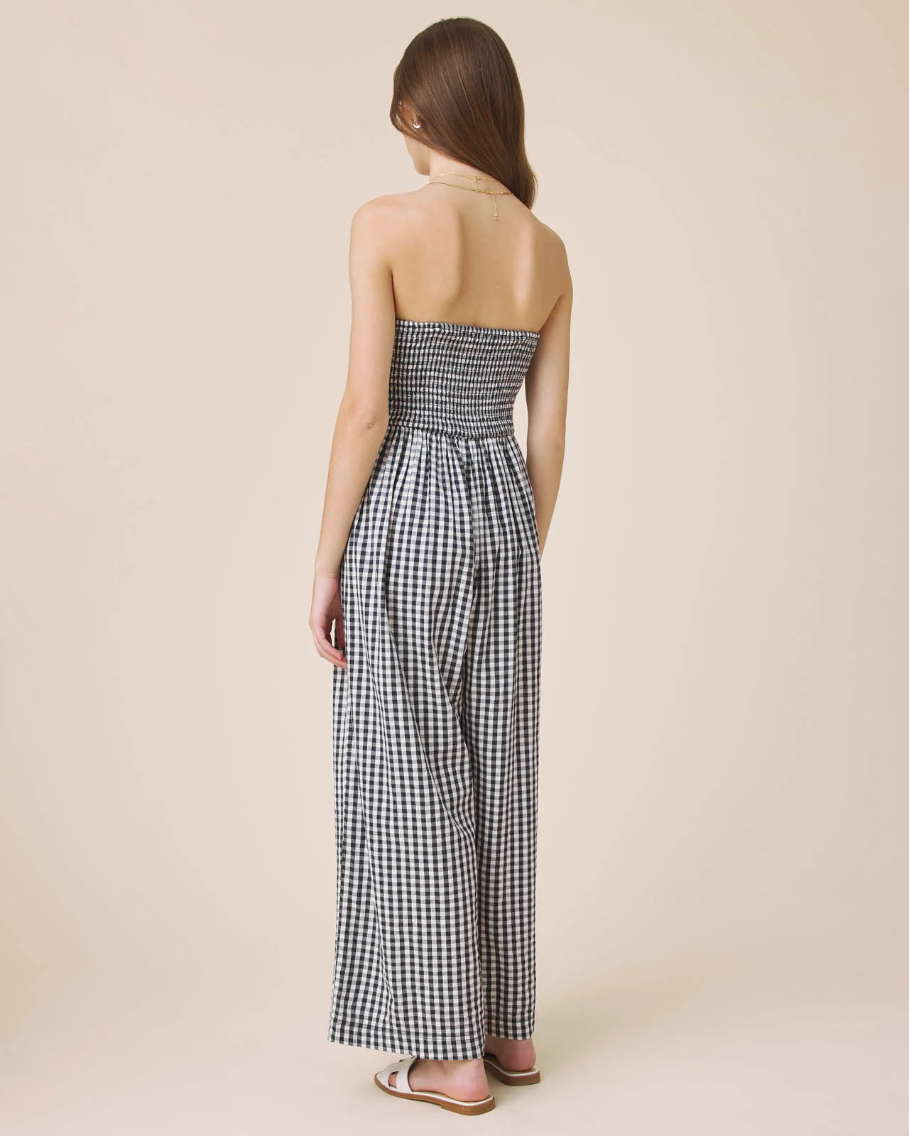 Gigi Gingham Jumpsuit - Image 4