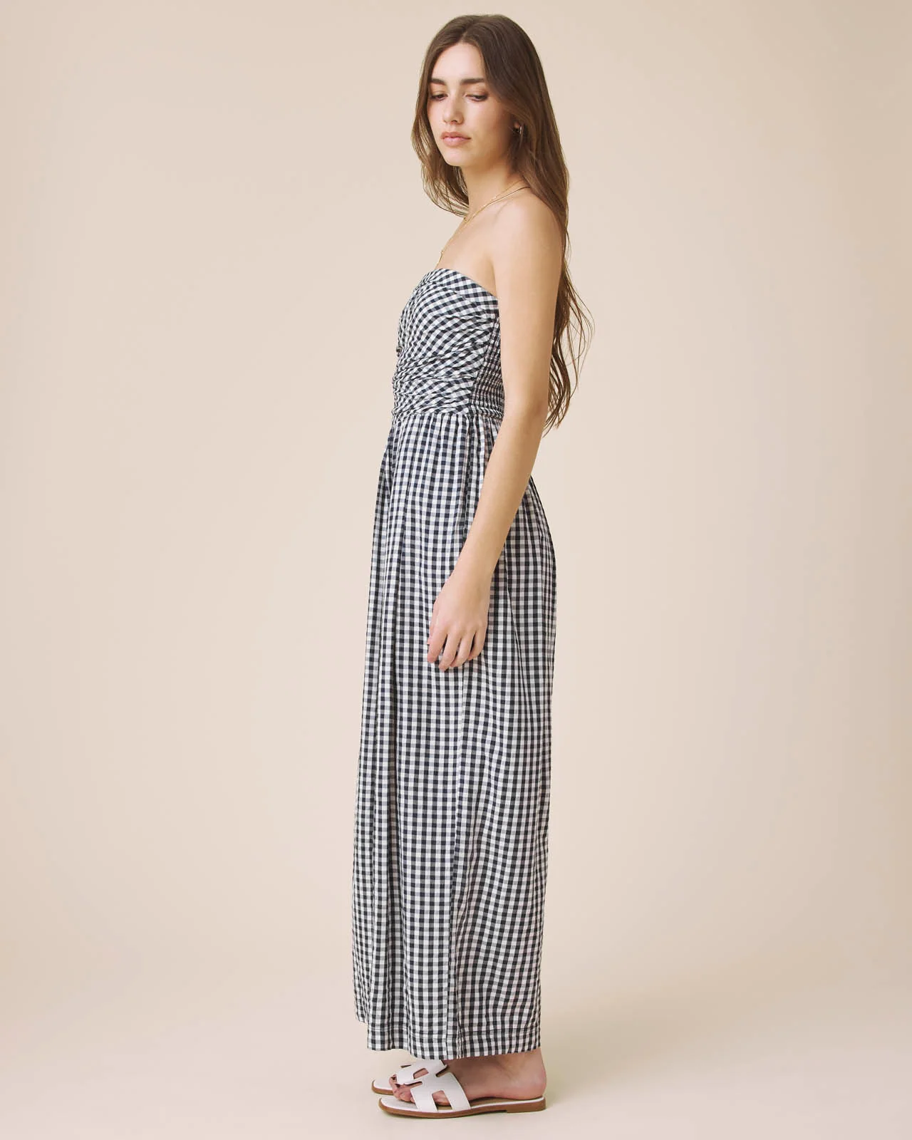 Gigi Gingham Jumpsuit - Image 6
