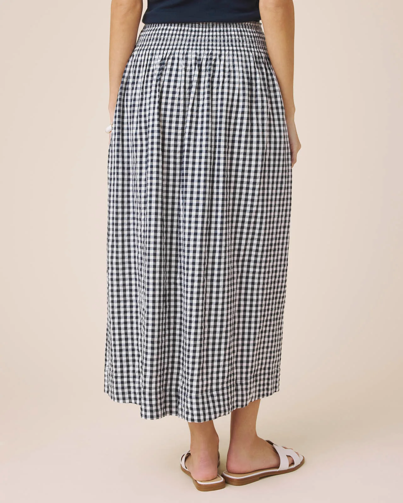 Gigi Gingham Midi Skirt - Image 4