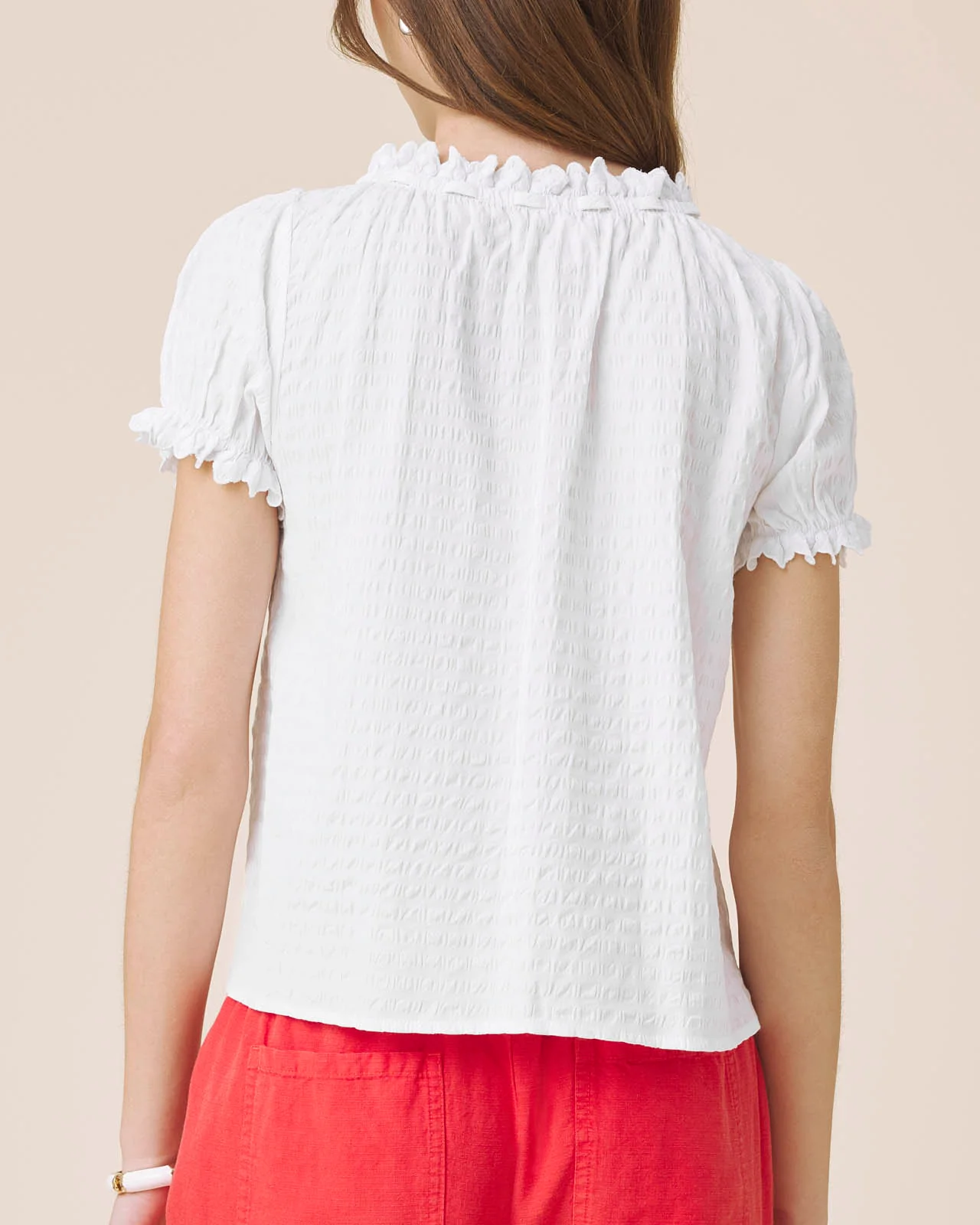 Gigi Puff Sleeve Top - Image 2