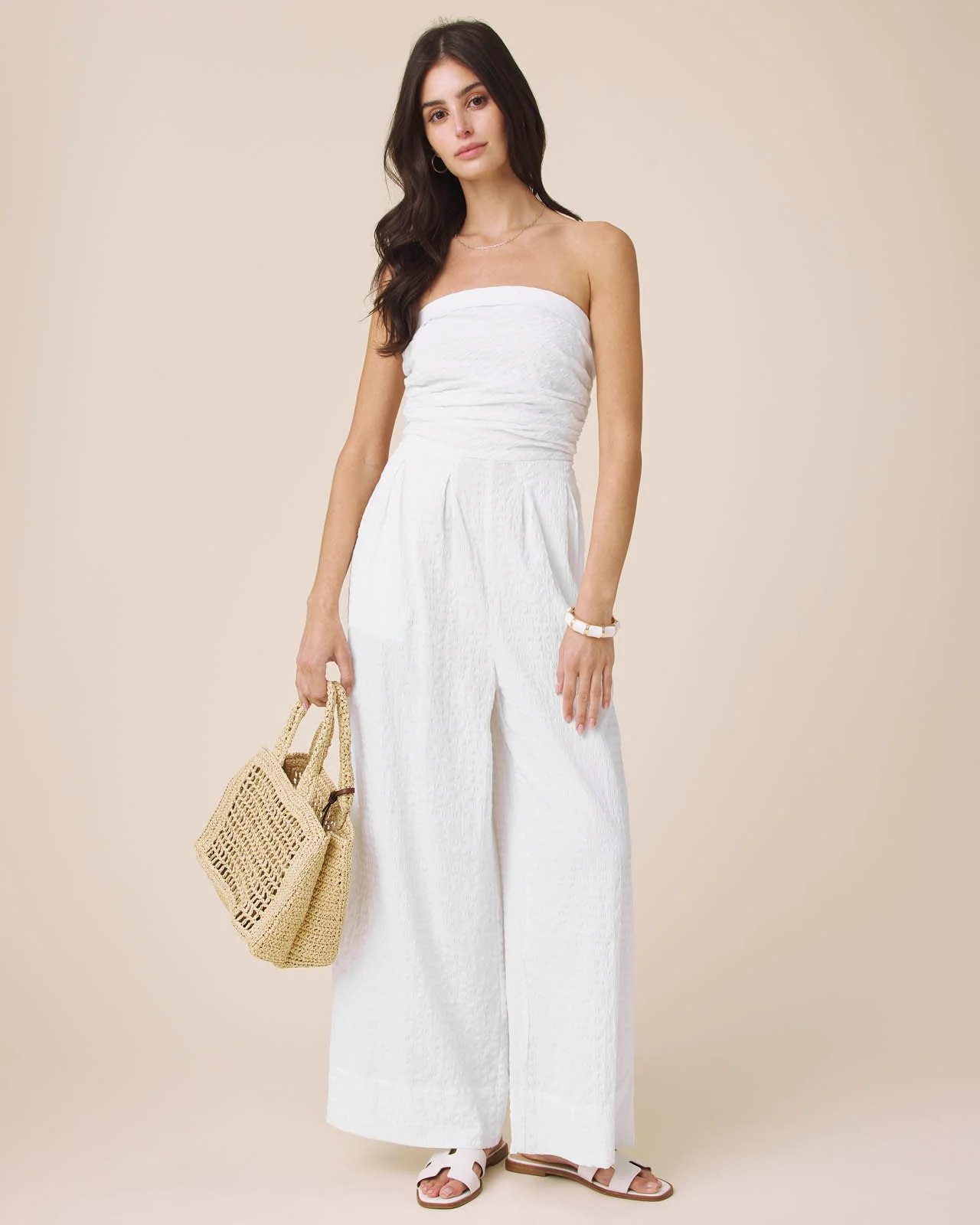 Gigi Seersucker Jumpsuit