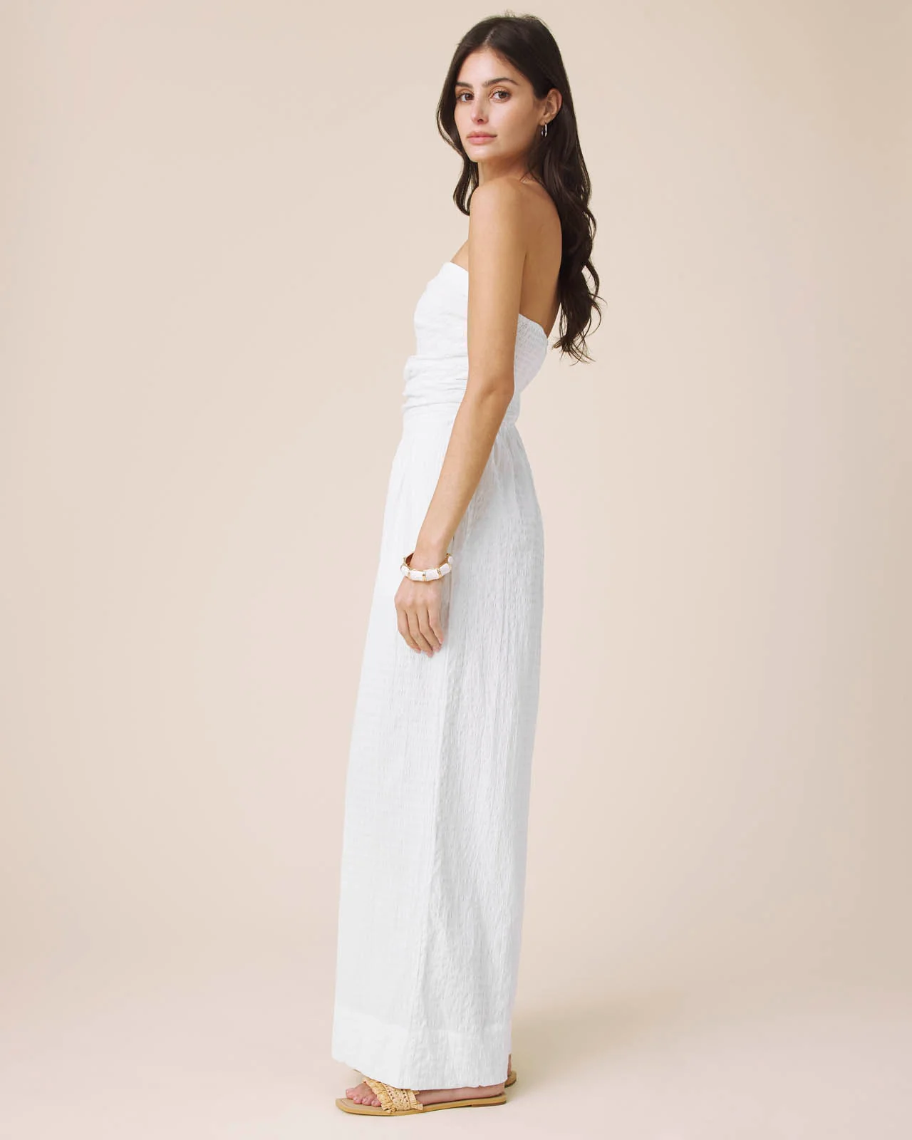 Gigi Seersucker Jumpsuit - Image 2