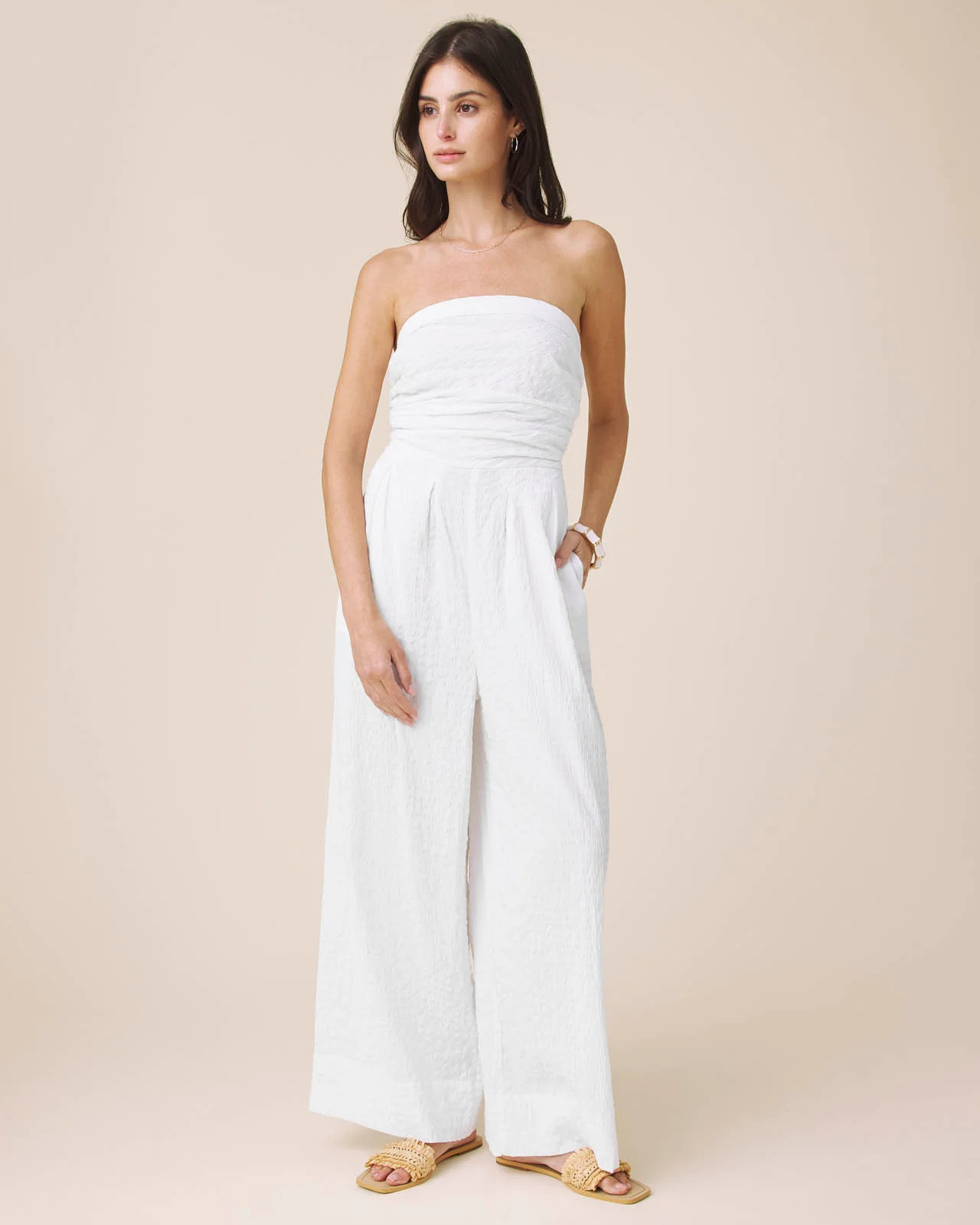 Gigi Seersucker Jumpsuit - Image 3