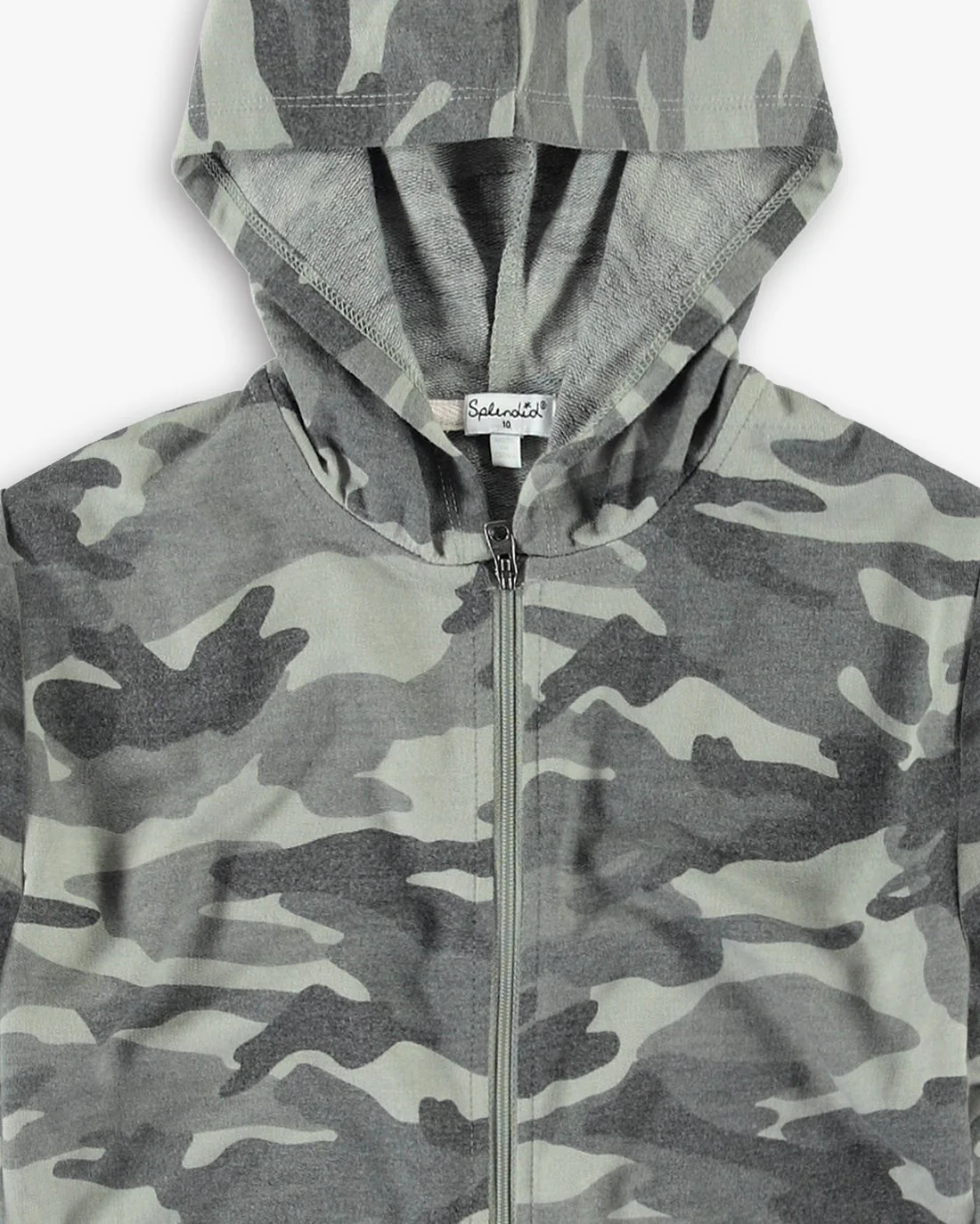 Girl Camo French Terry Hoodie - Image 3