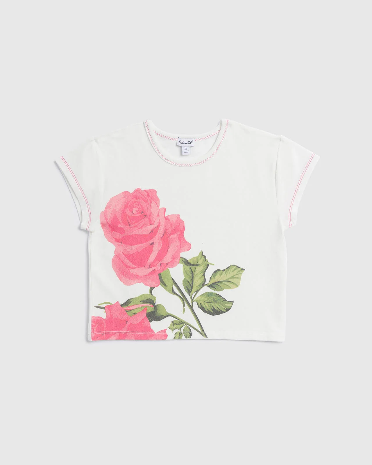 Girls Full Bloom Short Sleeve Tee