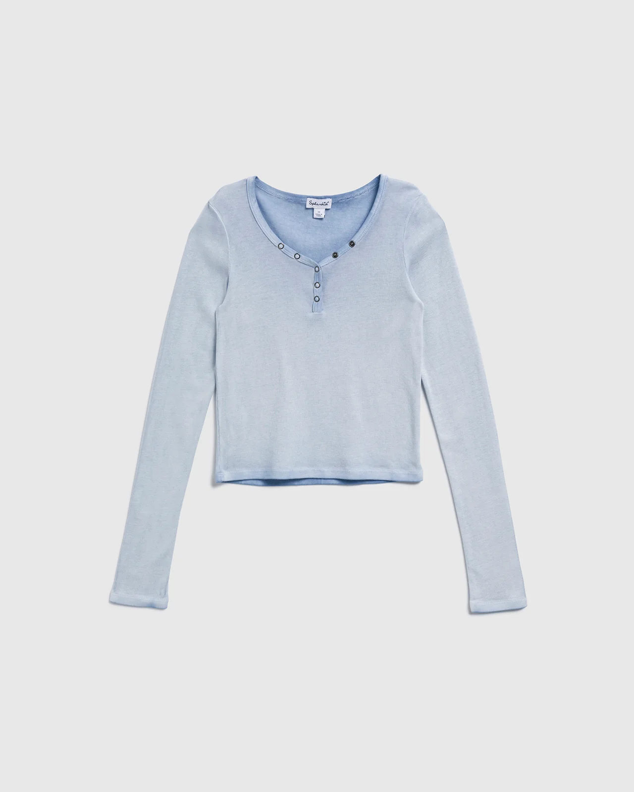 Girls Long Sleeve Vintage Henley