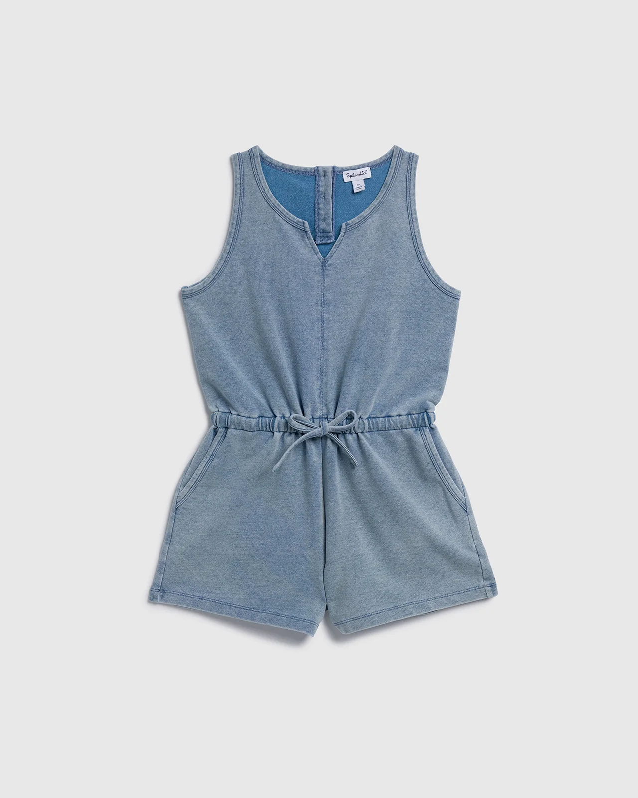 Girls Shades Of Blue Romper