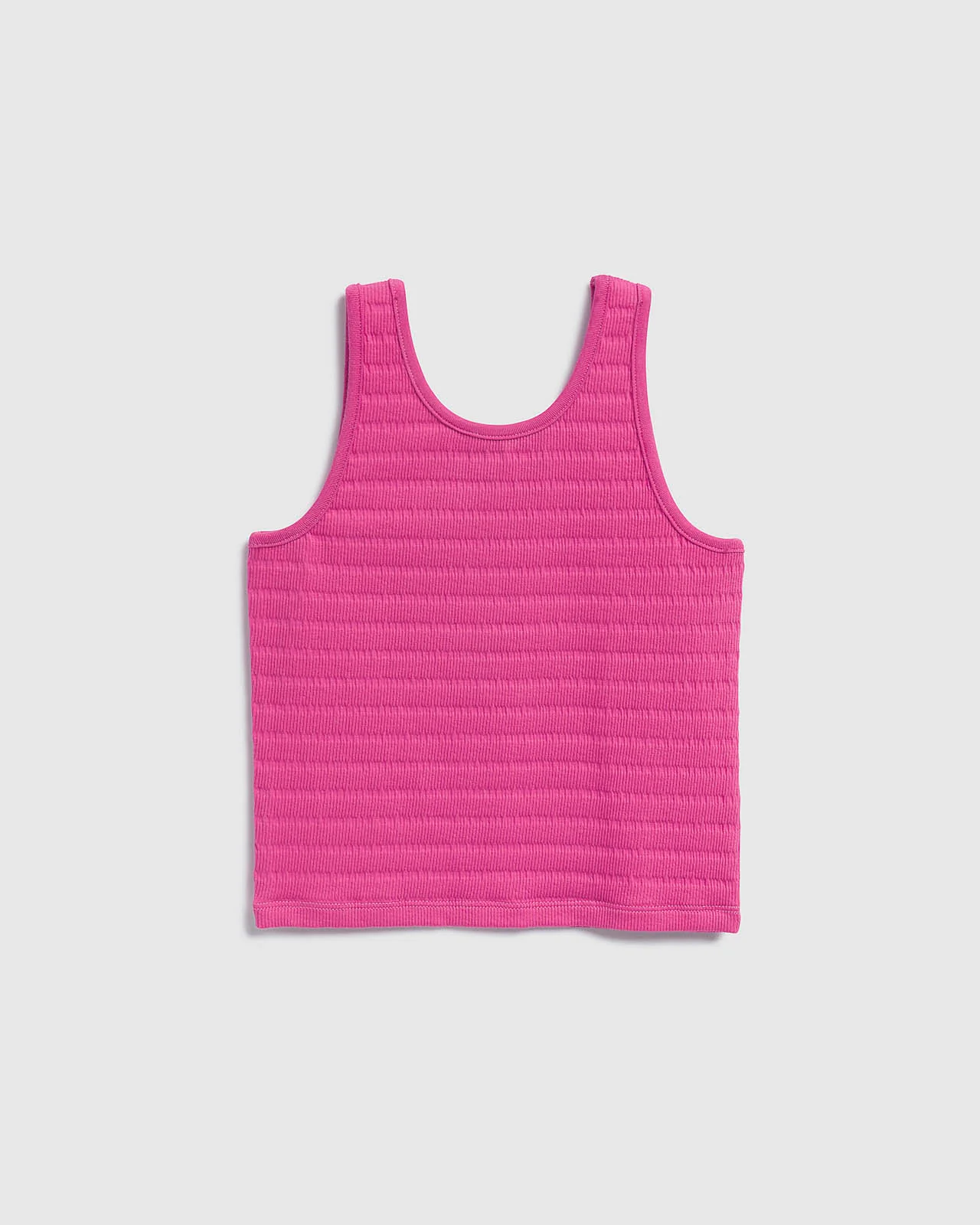 Girls Smocked Eyelet Tank