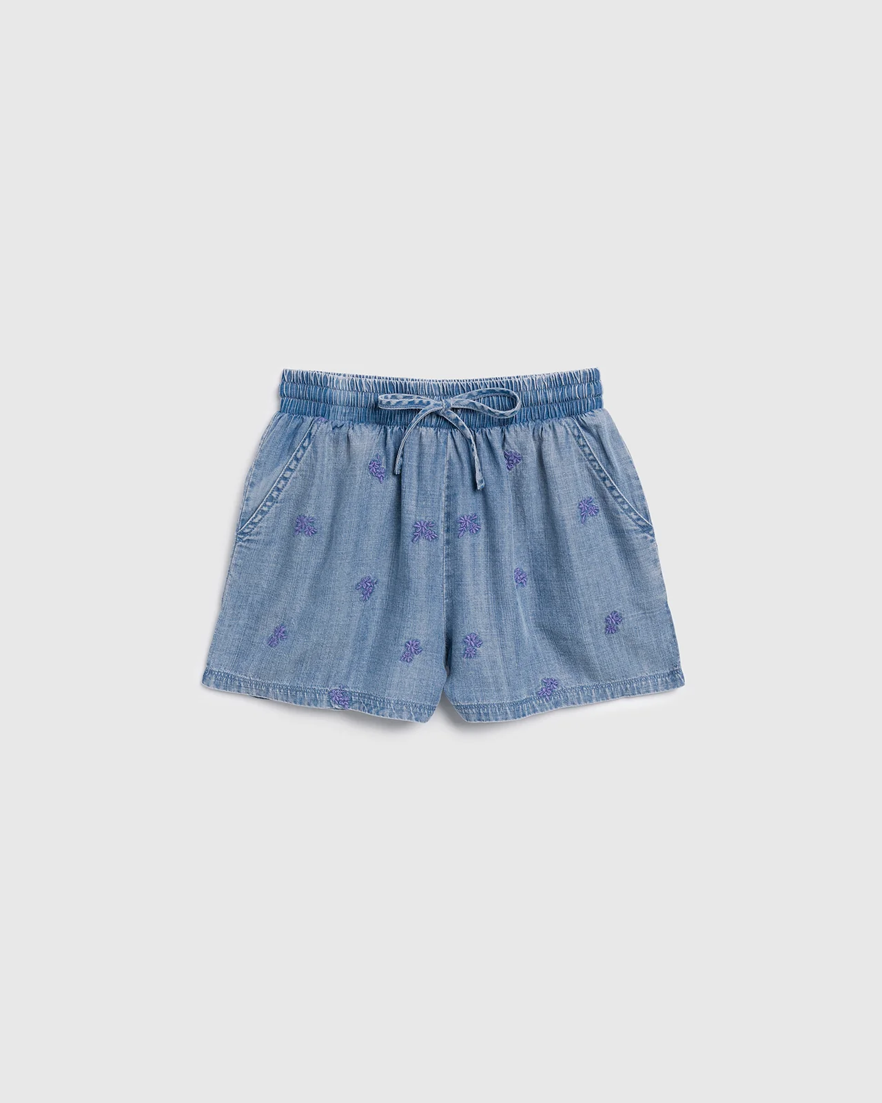 Girls Tossed Flower Short