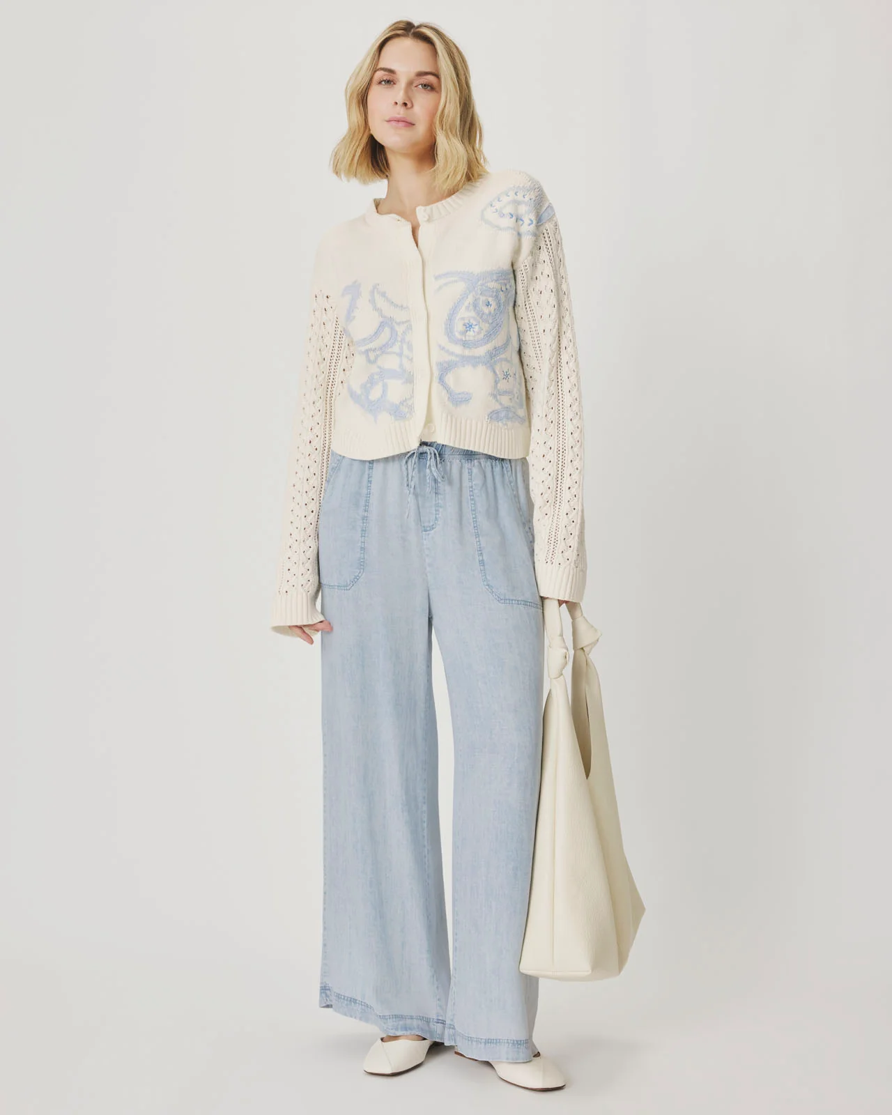 Gracie Jacquard Cardigan