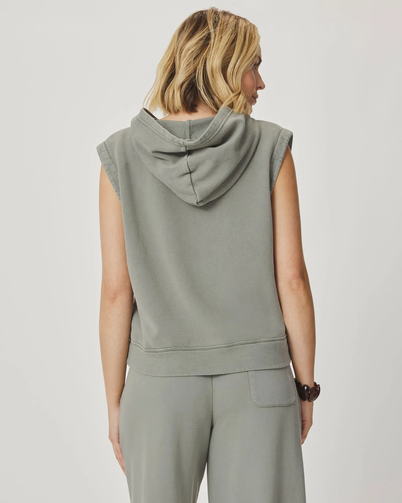 Greta Sleeveless Hoodie - Image 6