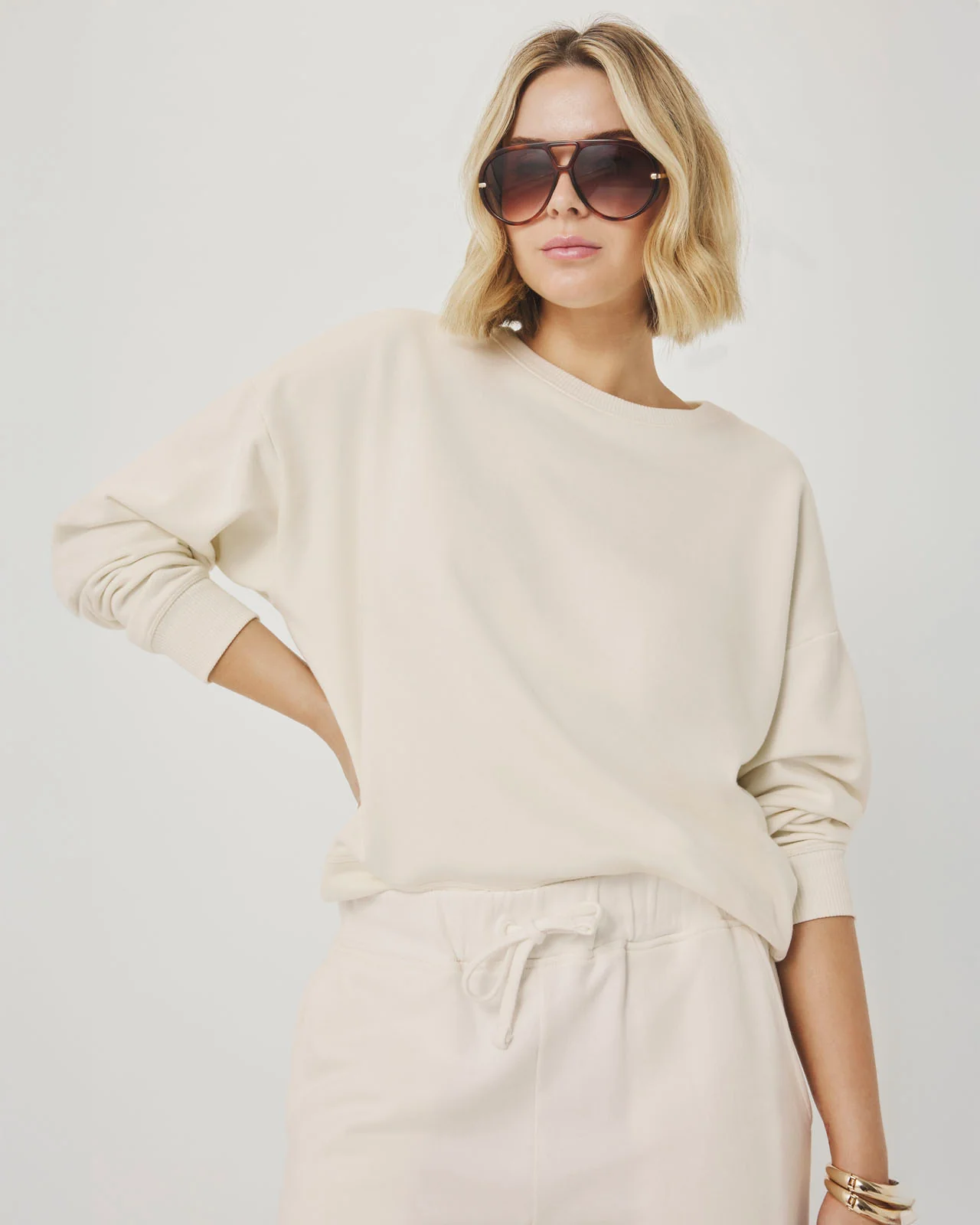 Greta Terry Crewneck - Image 10
