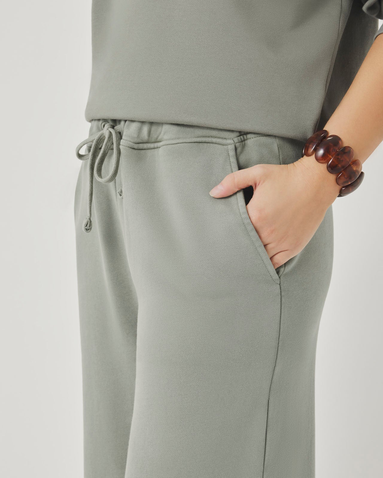 Greta Terry Cropped Pant - Image 4
