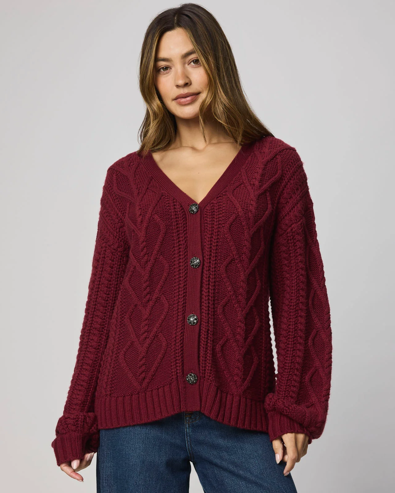 Harlow Heart Cardigan