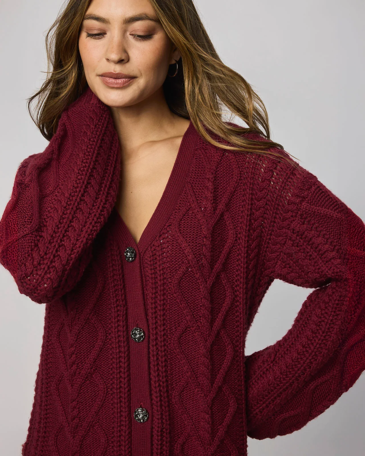 Harlow Heart Cardigan - Image 2
