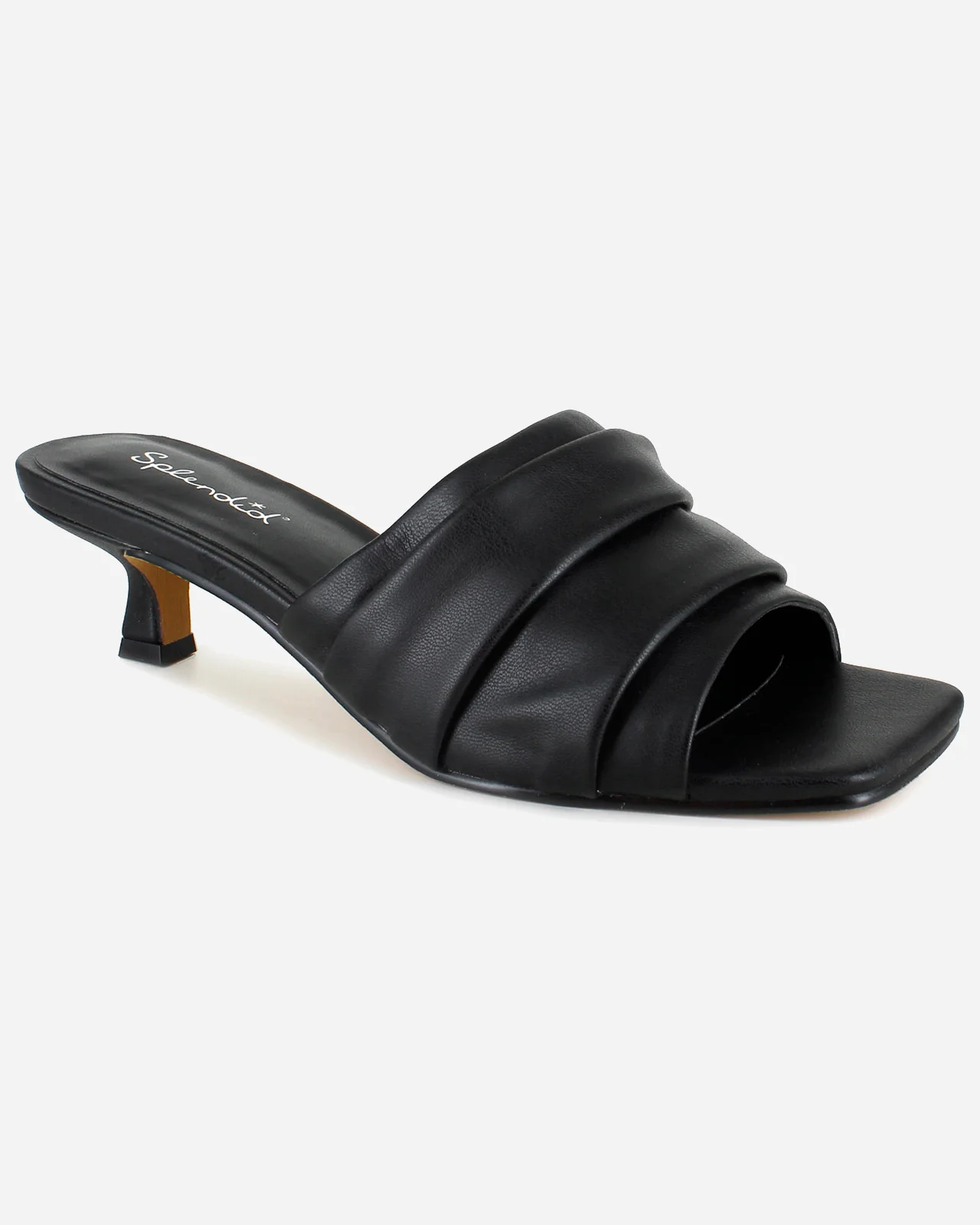 Harvey Kitten Heel in Black