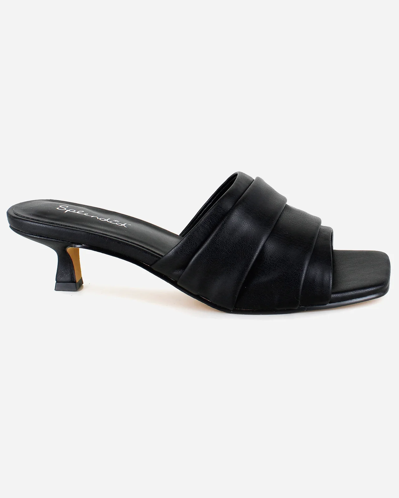 Harvey Kitten Heel in Black - Image 2
