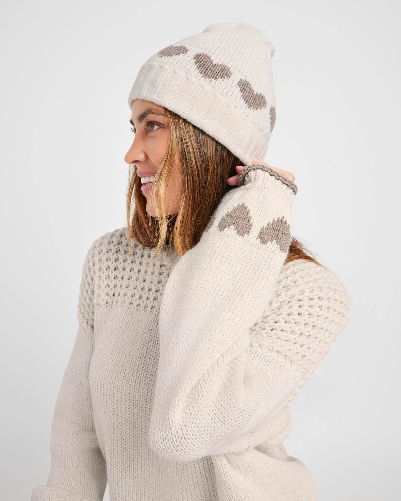 Hattie Heart Beanie - Image 3