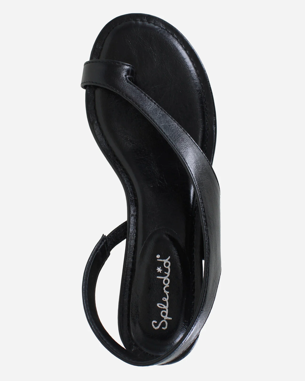 Helen Leather Kitten Heel in Black - Image 5