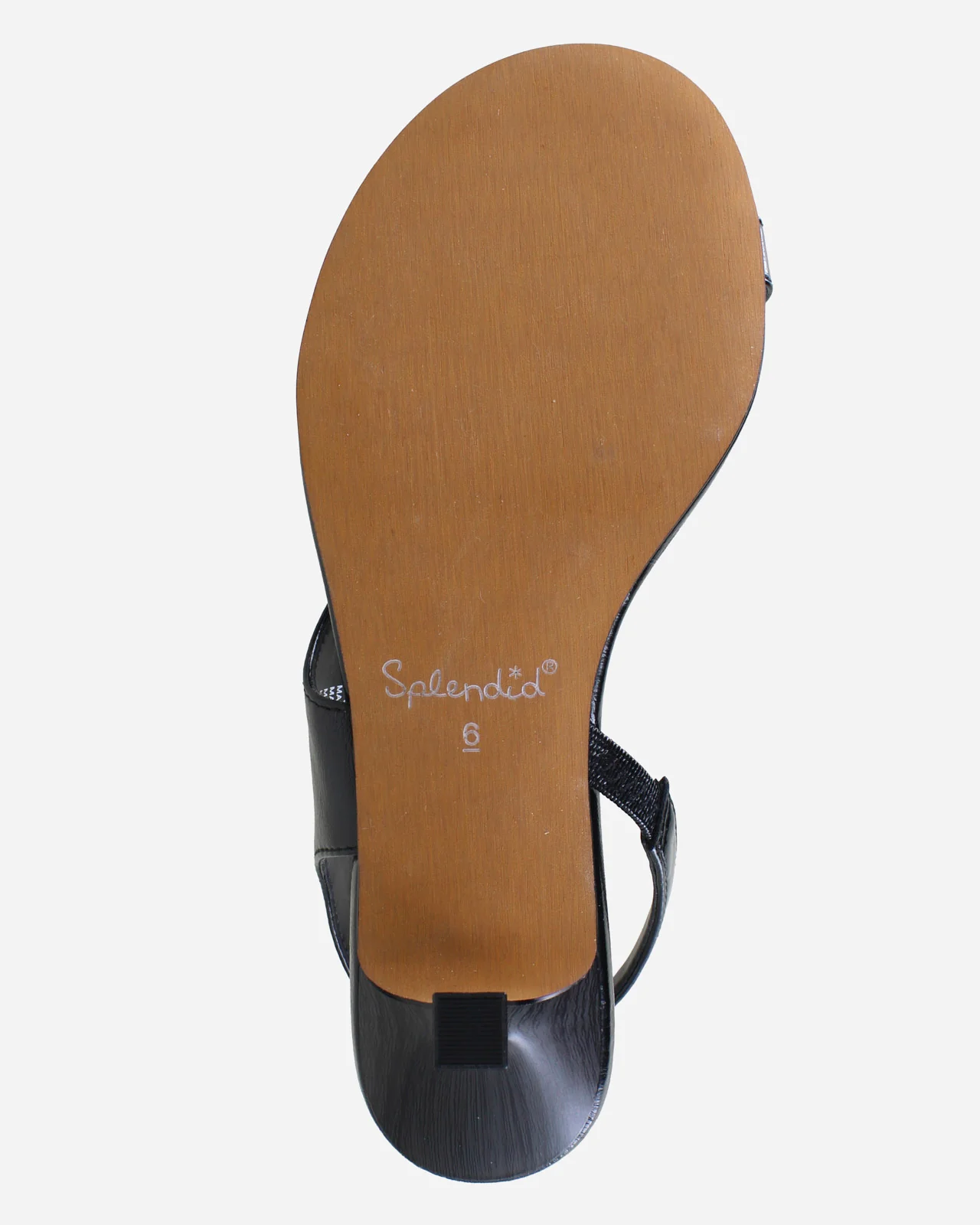 Helen Leather Kitten Heel in Black - Image 7