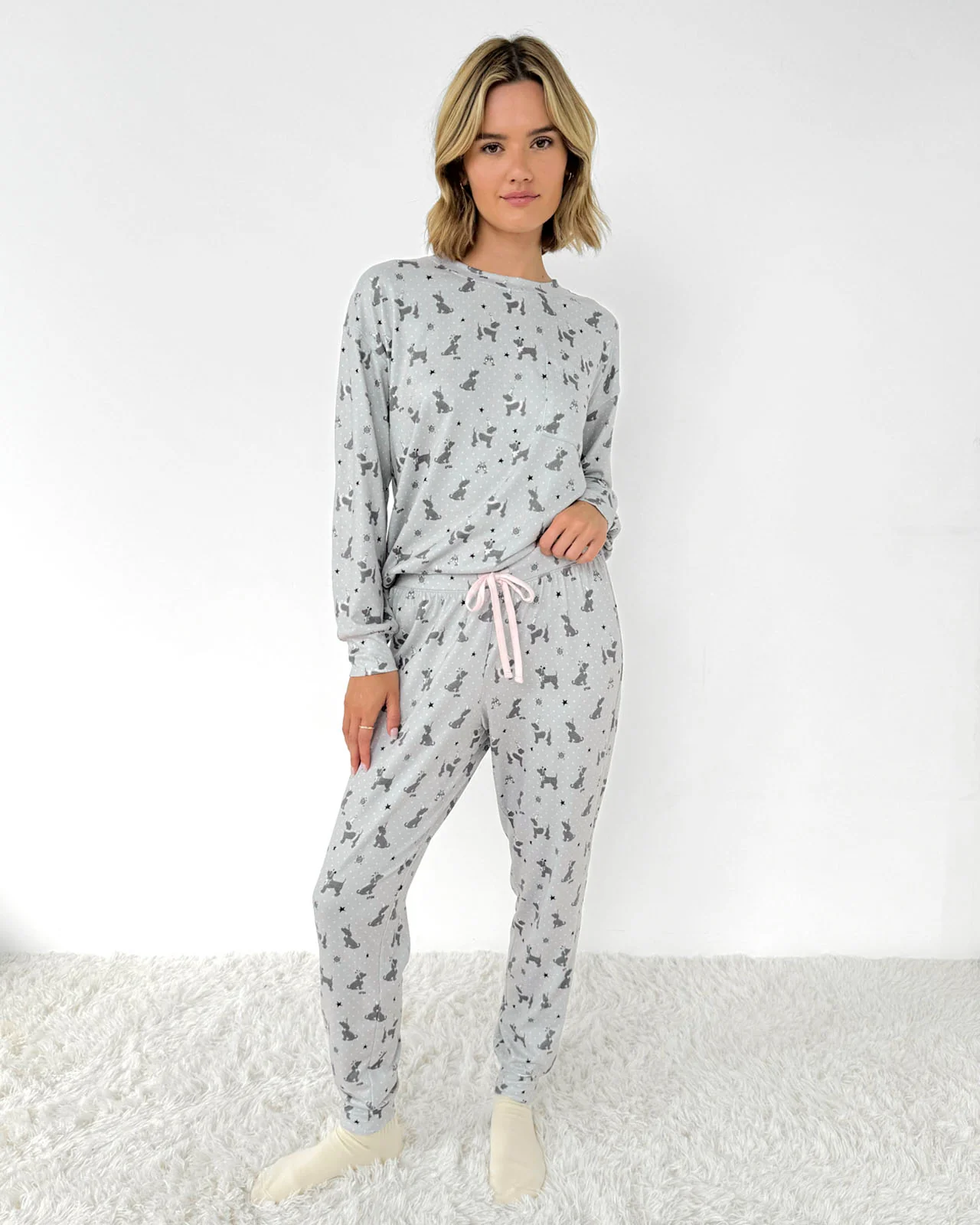 Holiday Dog Marna Pillowsoft PJ Set - Image 4