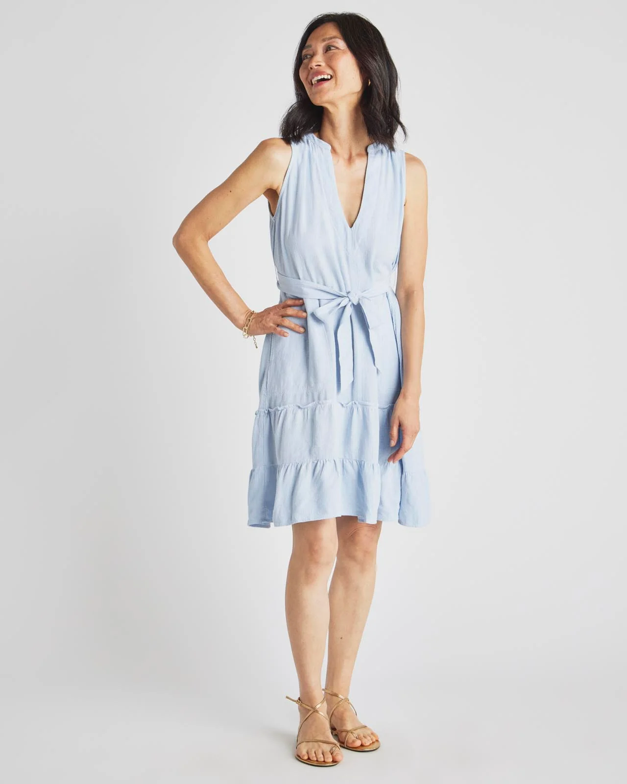 Hudson Flounce Dress - Image 3