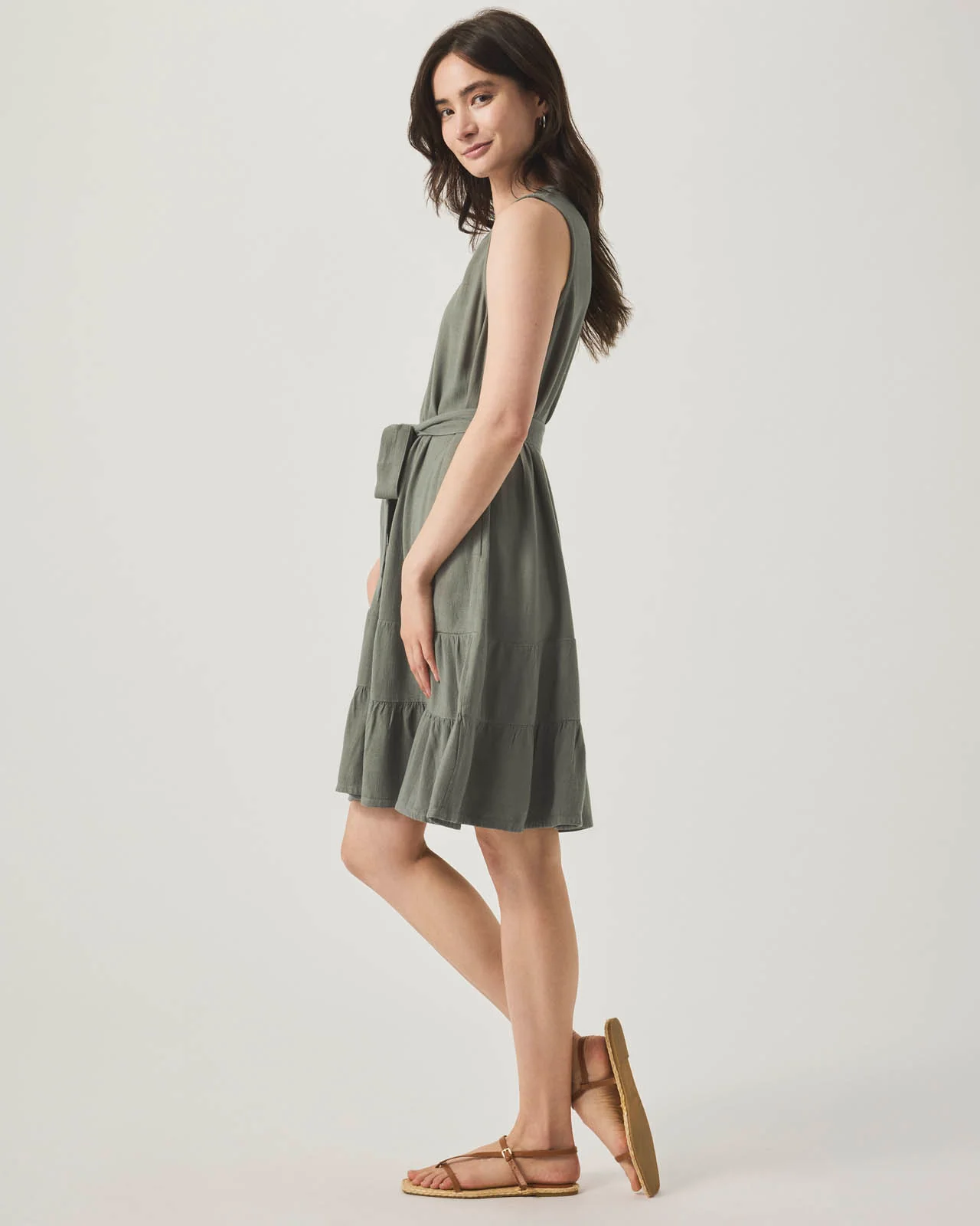 Hudson Flounce Dress - Image 6