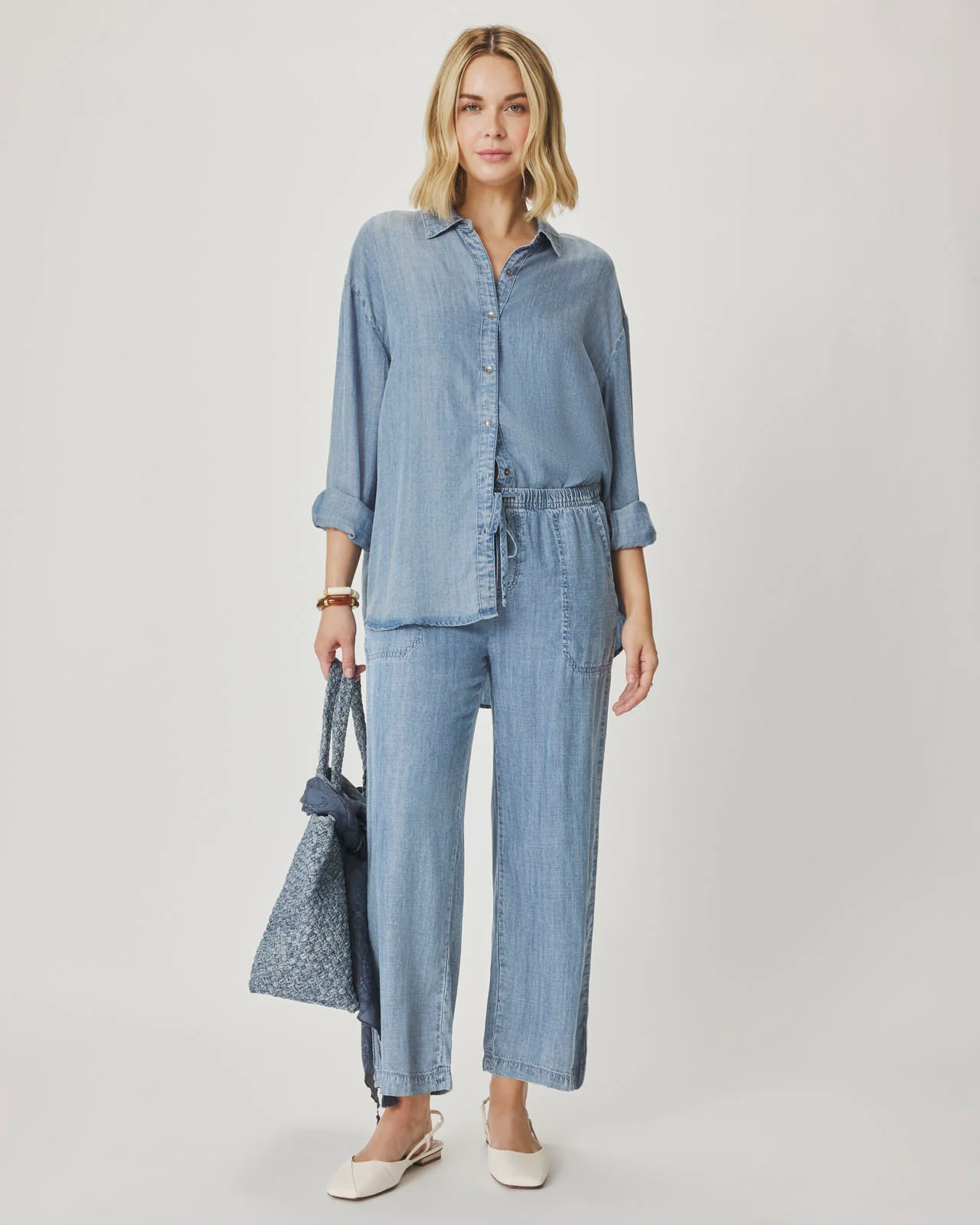Indigo Button Down - Image 2