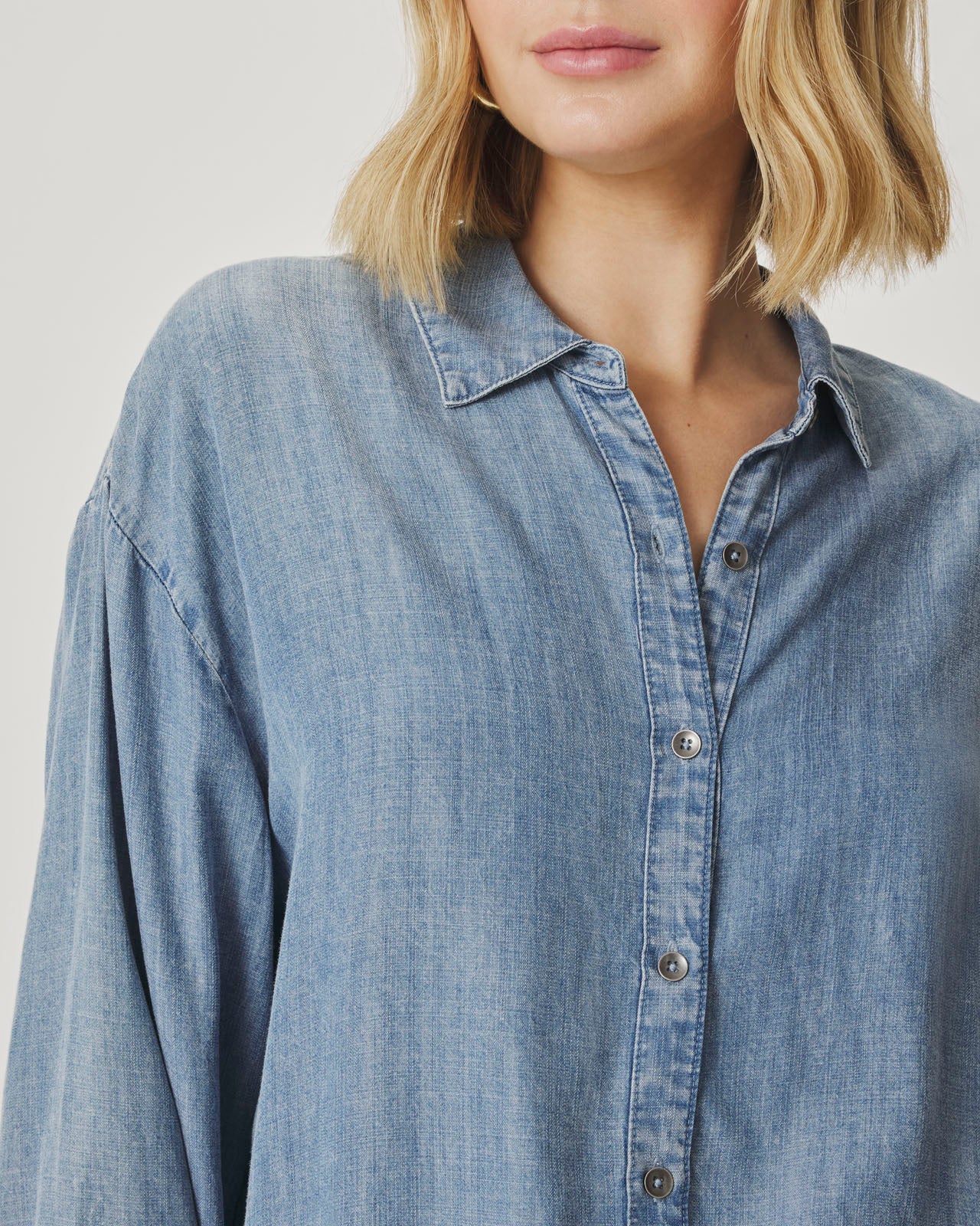 Indigo Button Down - Image 3
