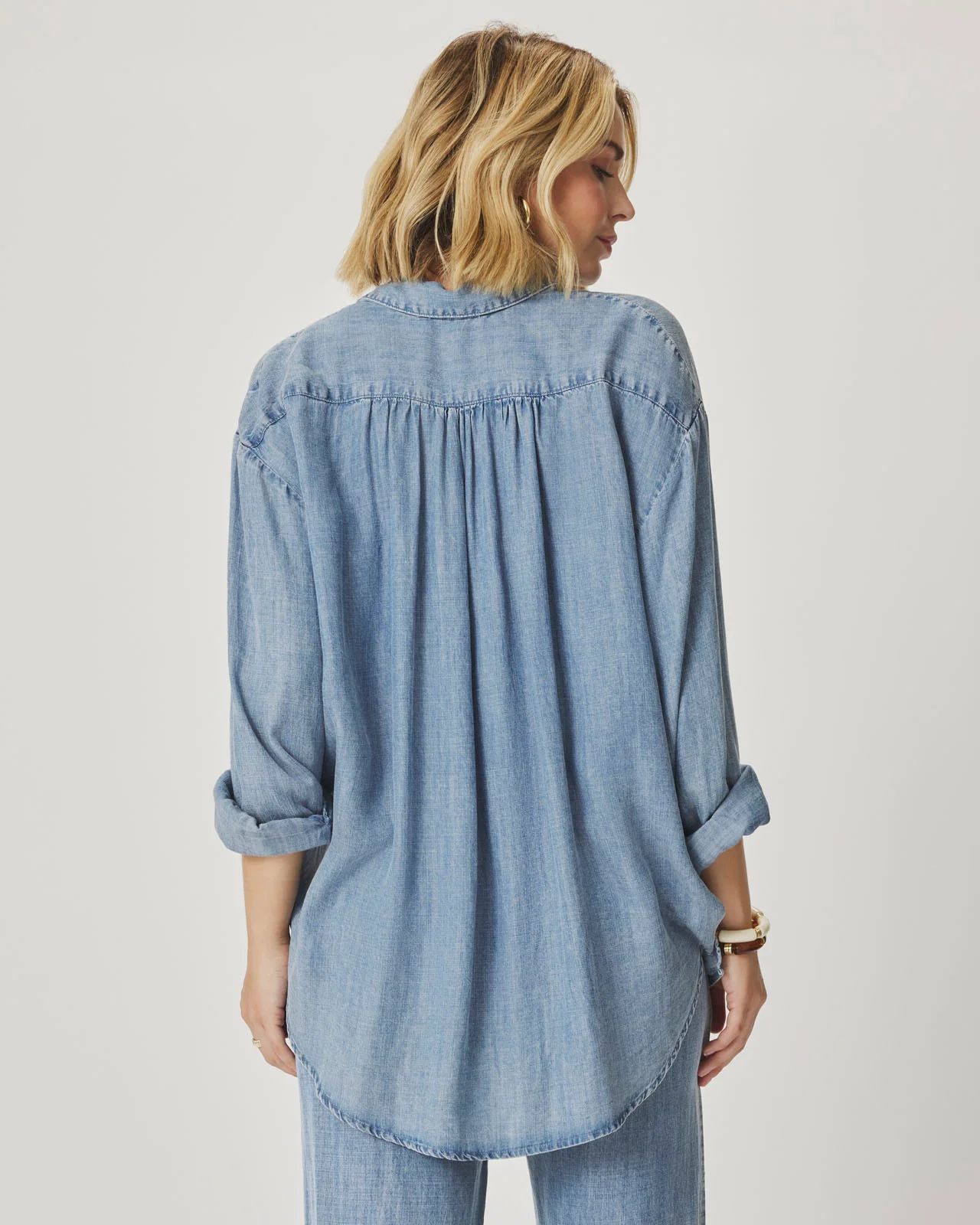 Indigo Button Down - Image 5