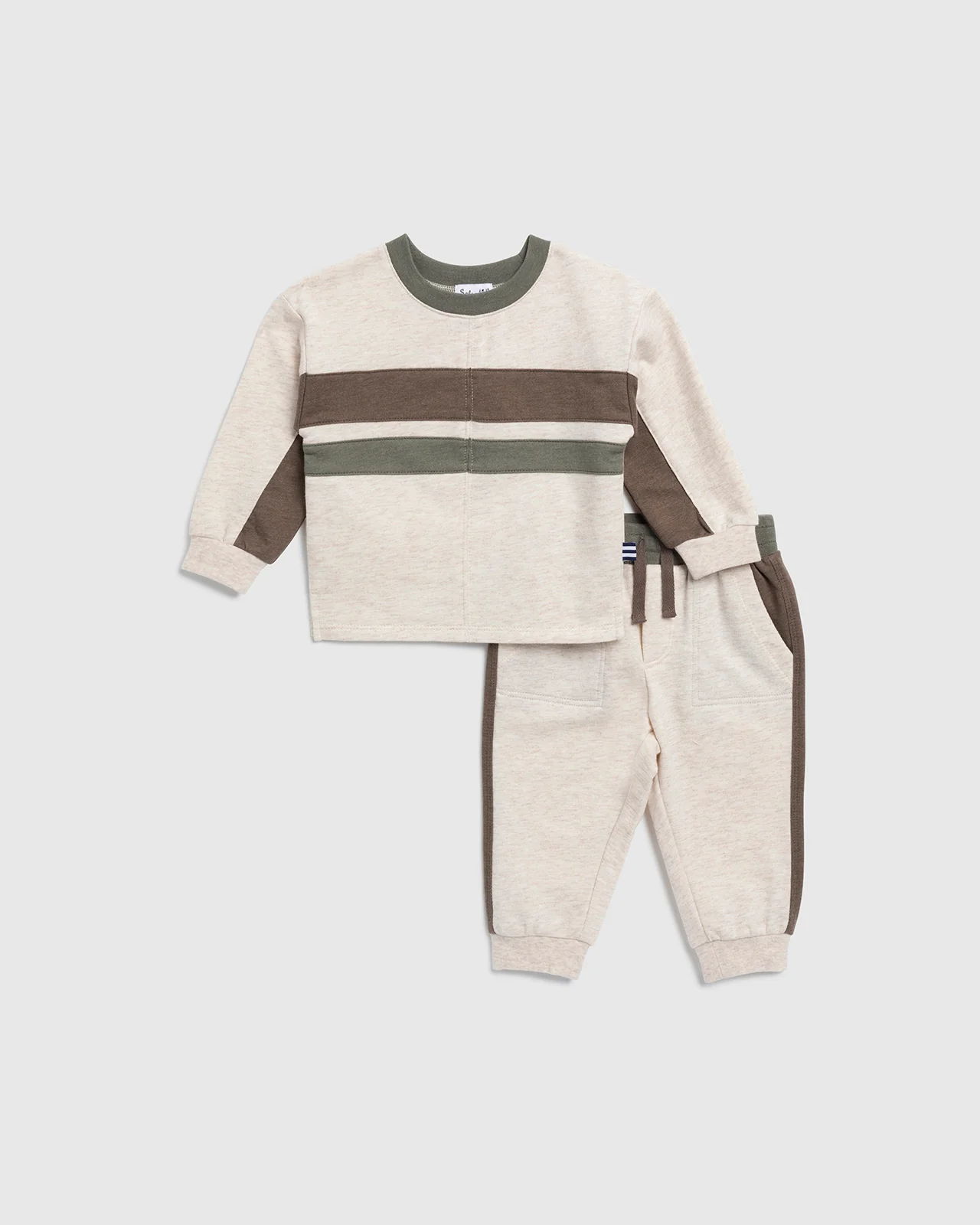Infant Boy Atlas Sweatshirt Set