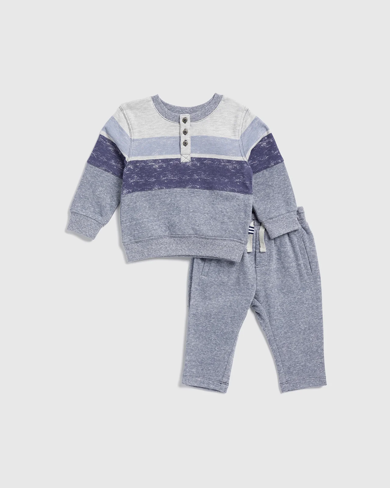 Infant Boy Blake Block Stripe Set