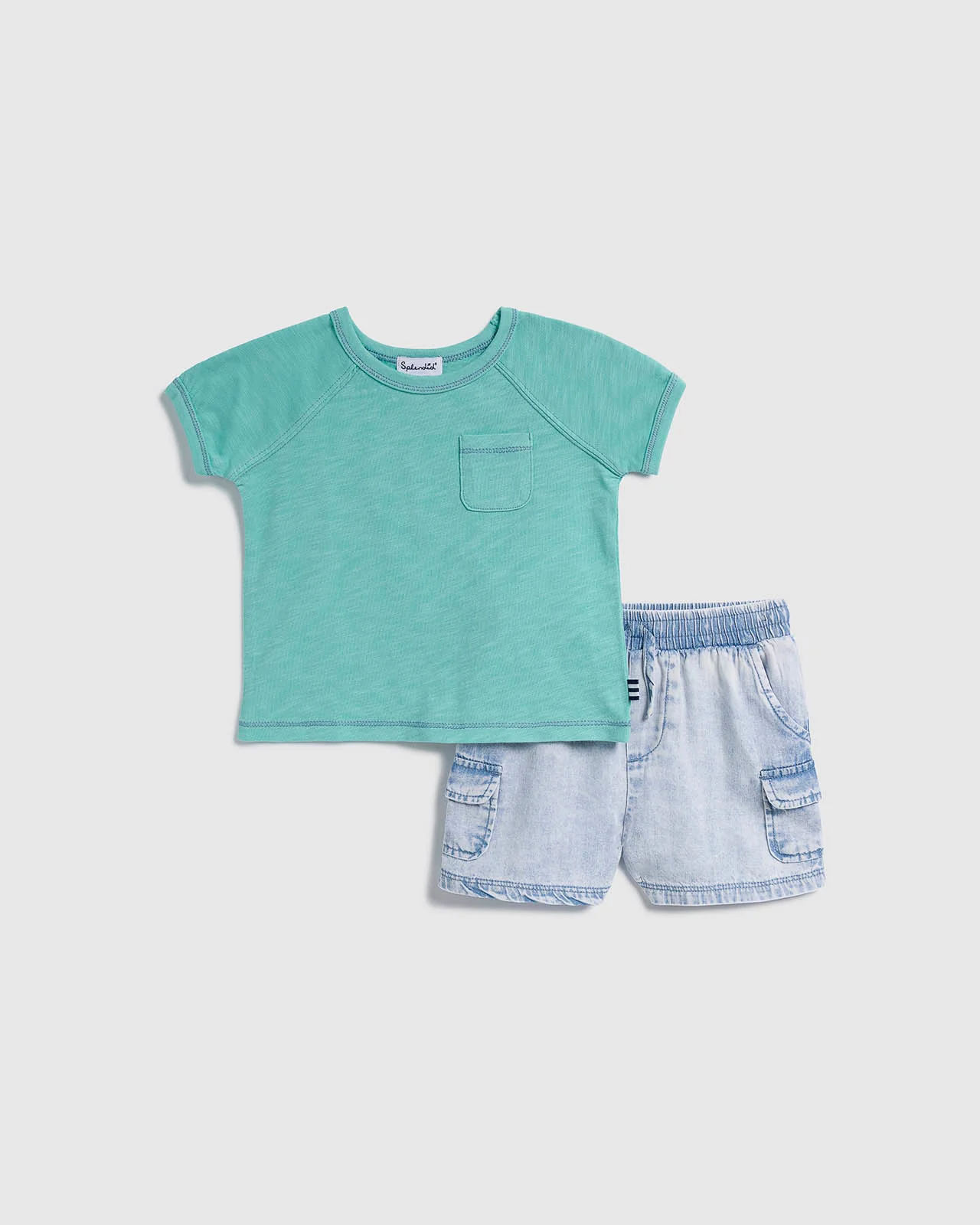 Infant Boy Breezy Marine Short Sleeve Tee
