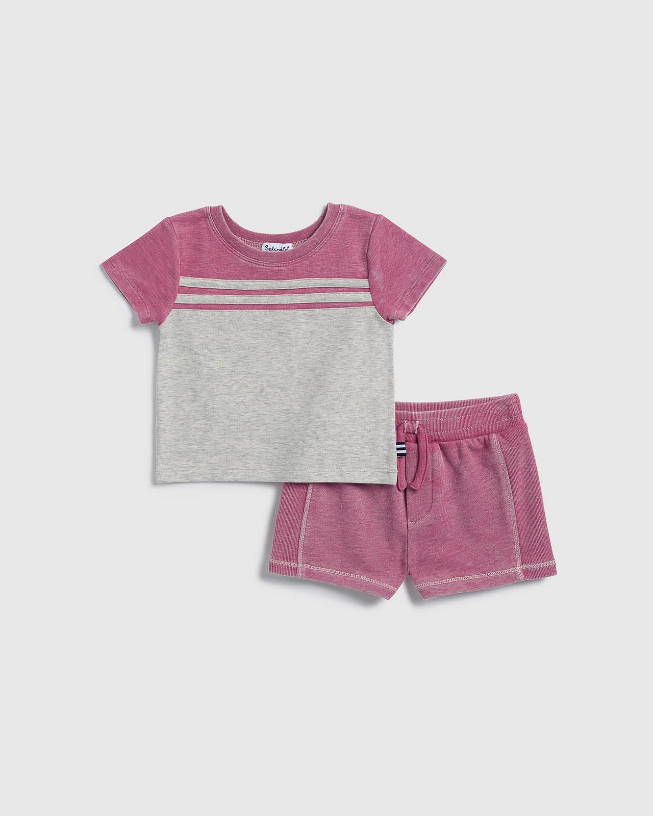 Infant Boy City Kid Striped Set