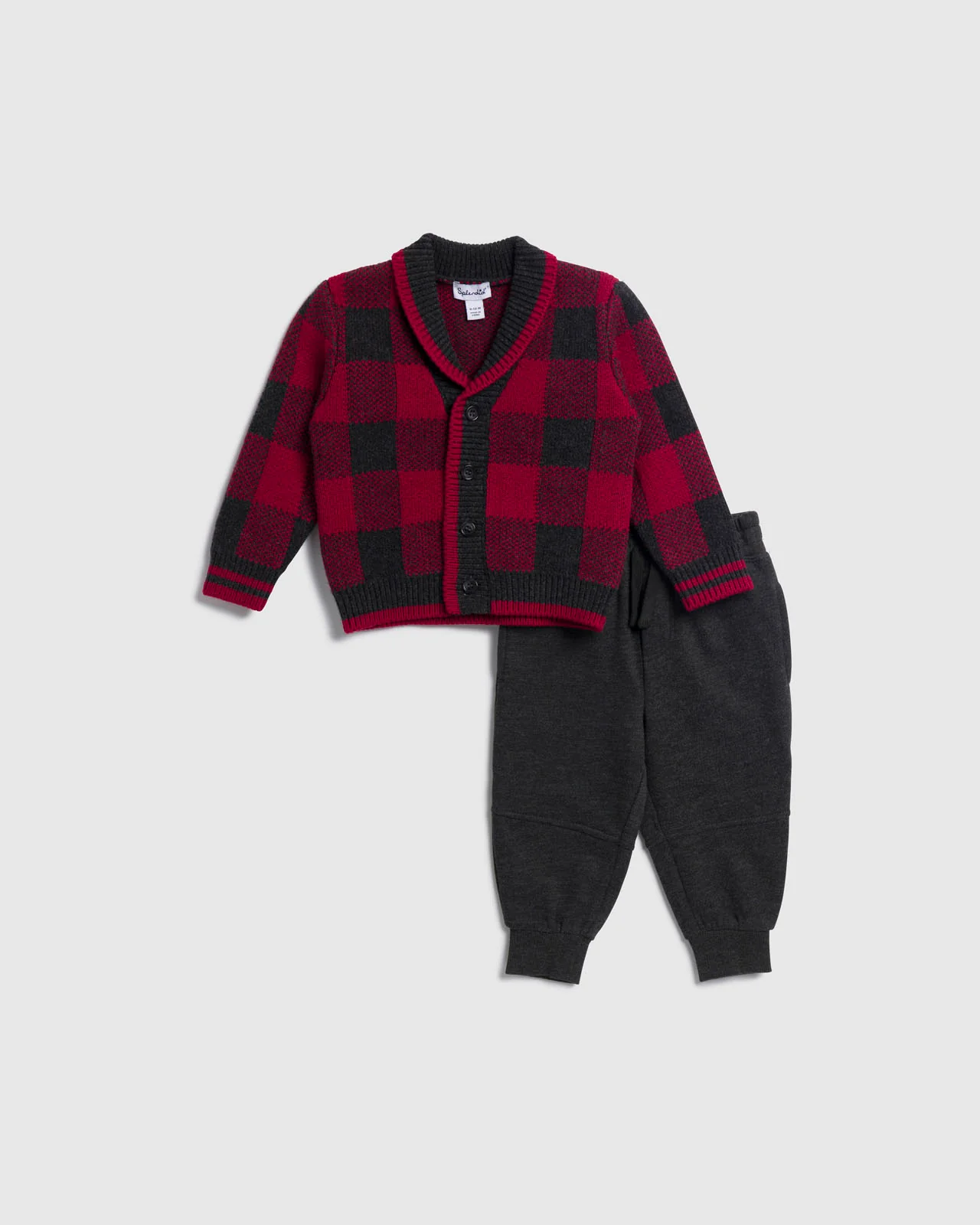 Infant Boy Grandpa Cardigan Set