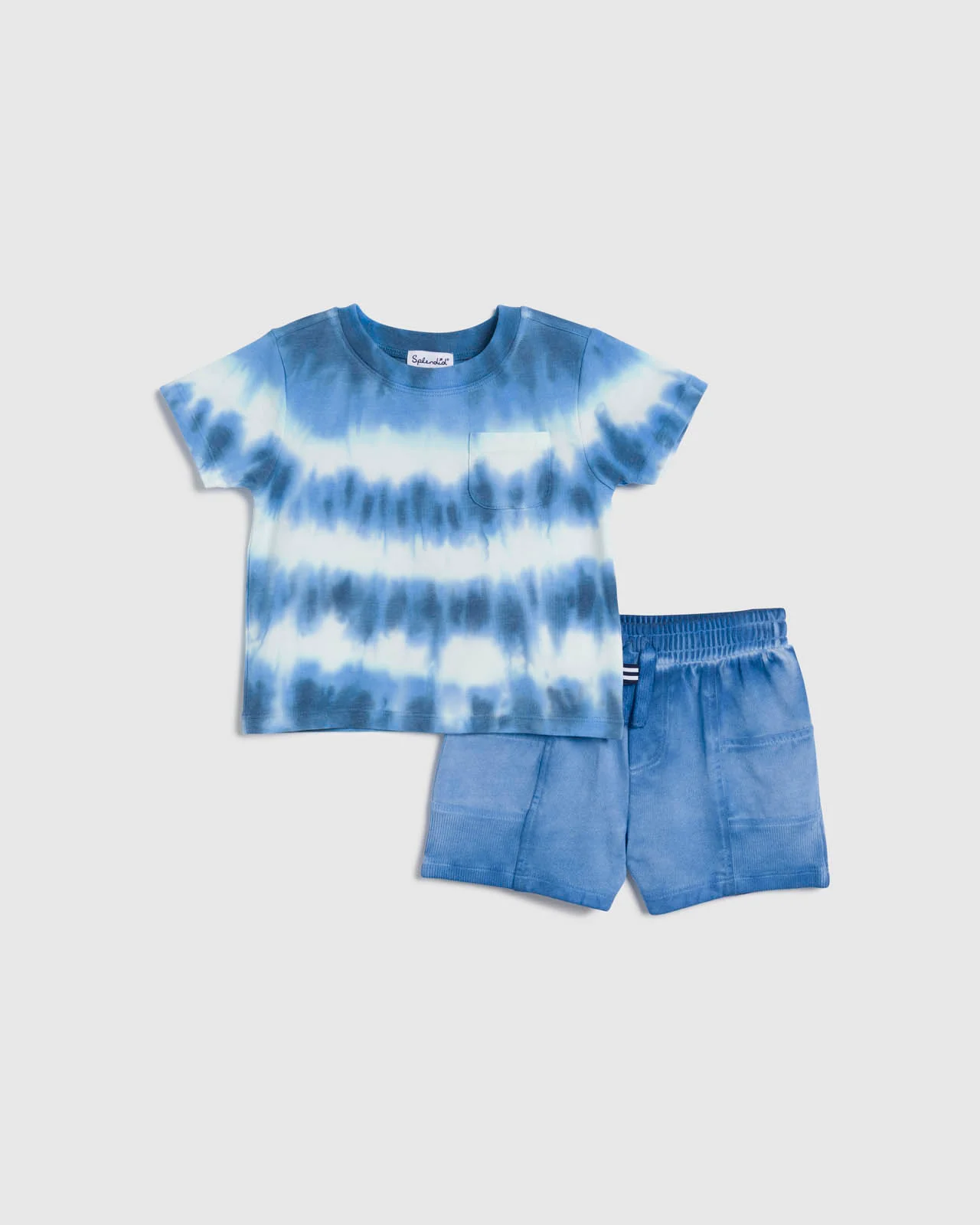 Infant Boy Sagrasso Tie Dye Tee Set
