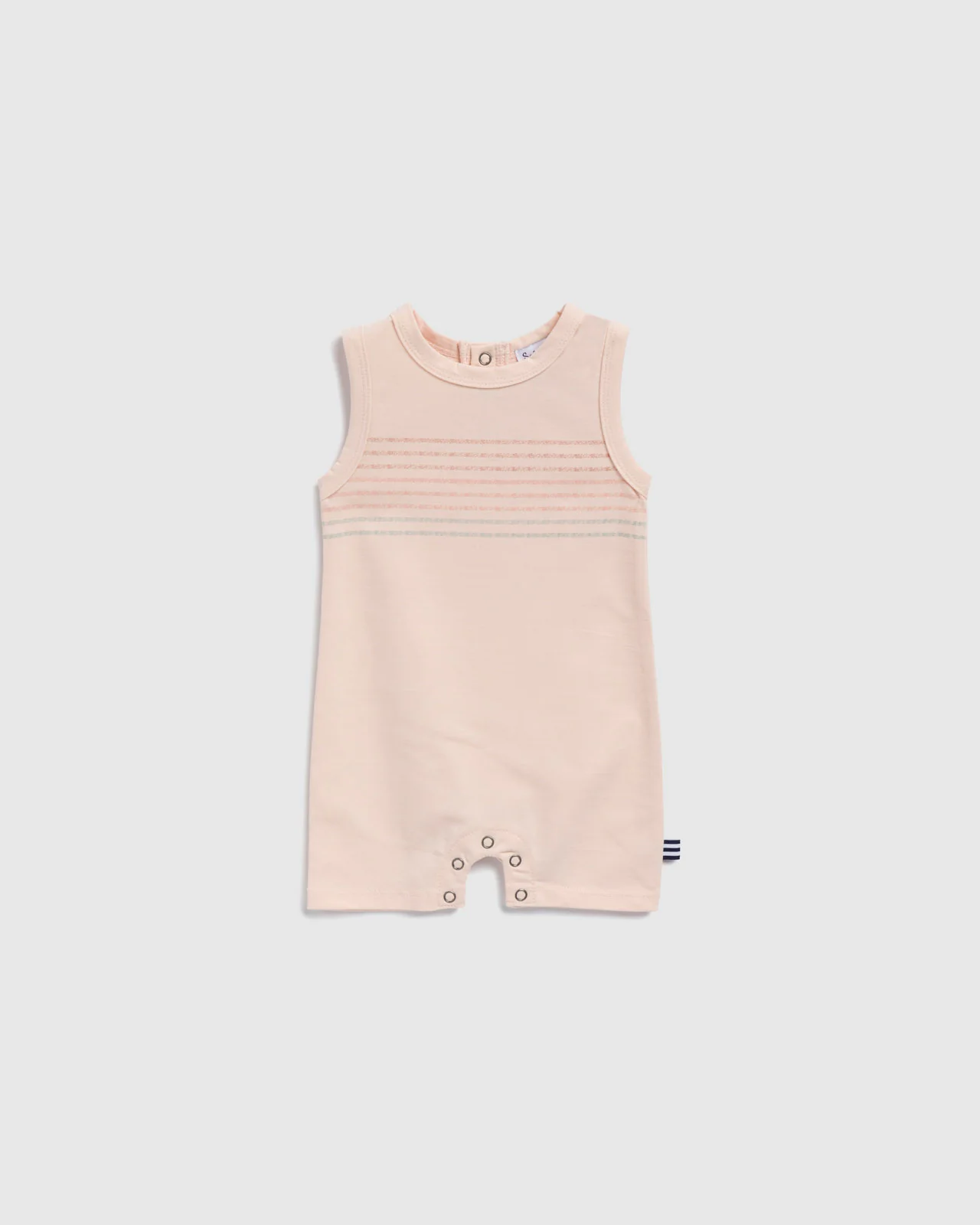 Infant Boy Sandy Stripe Onesie