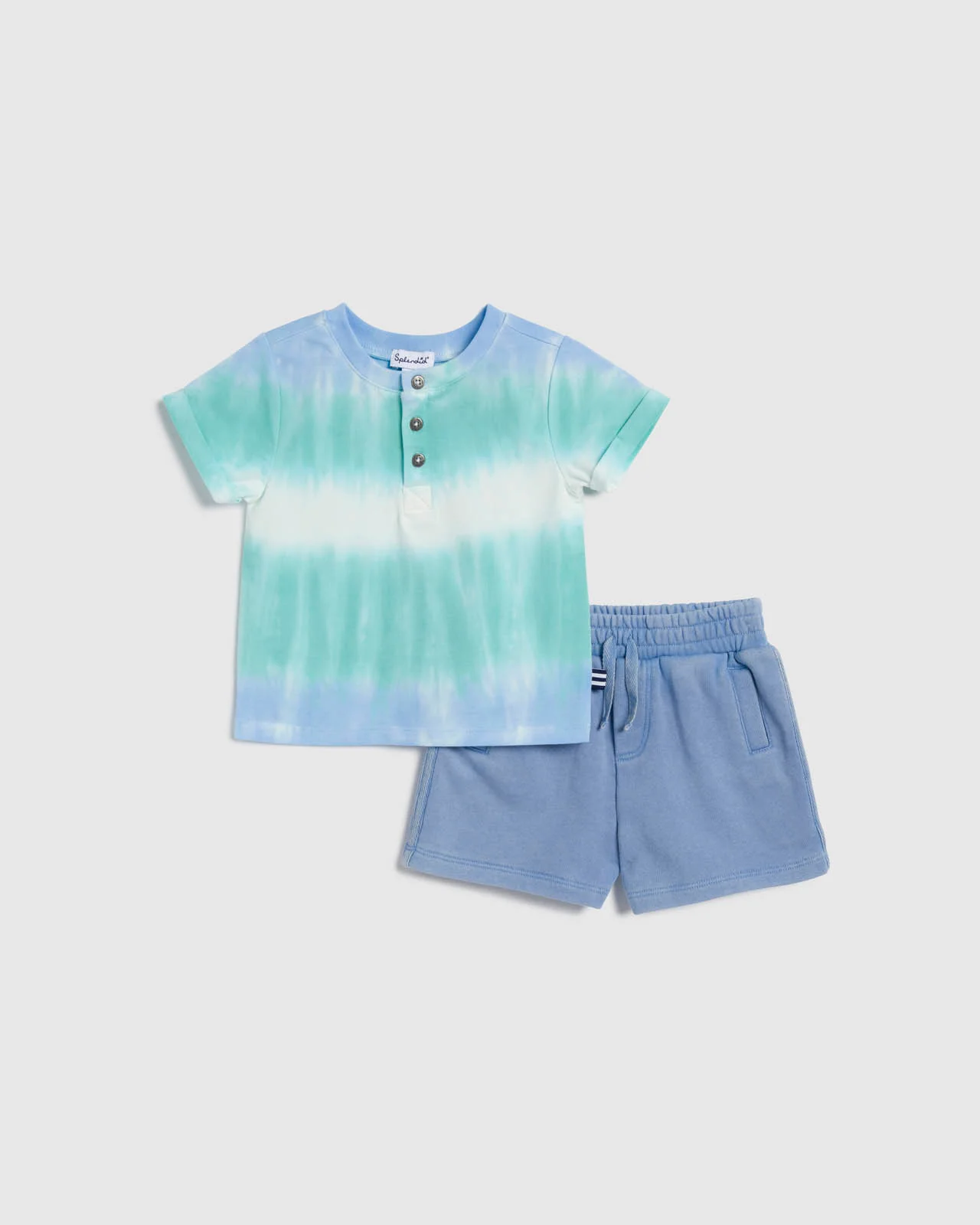 Infant Boy Sea Blast Tie Dye Tee Set
