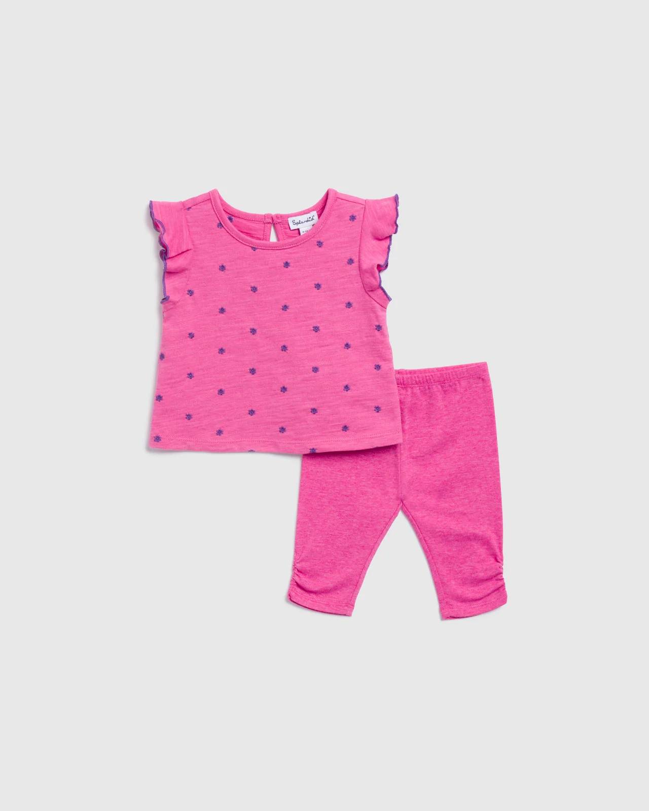Infant Girl Bellflower Legging Set