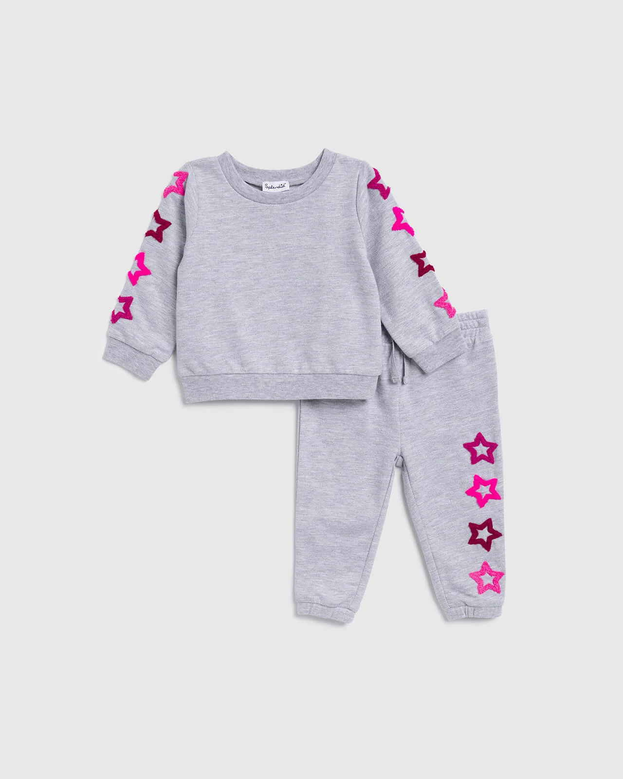Infant Girl Bright Star Jogger Set