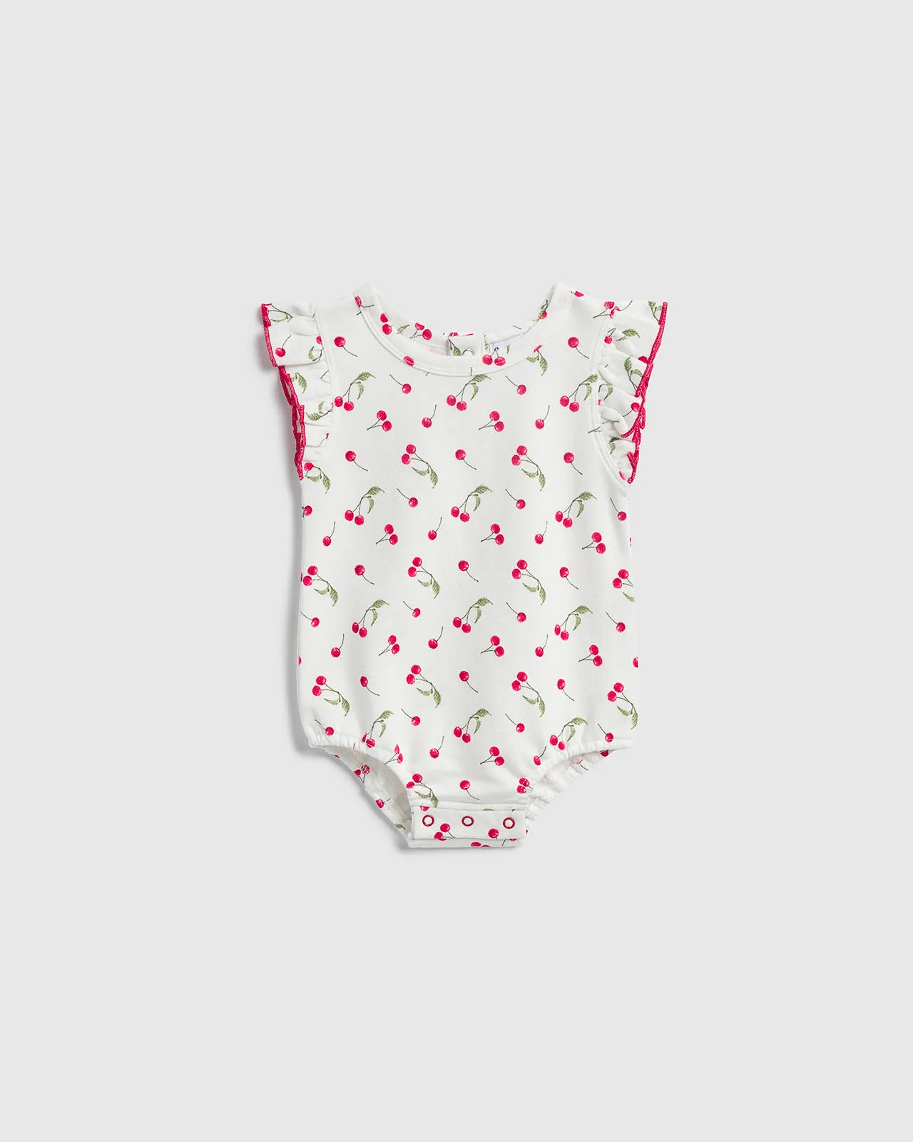 Infant Girl Cherry Onesie