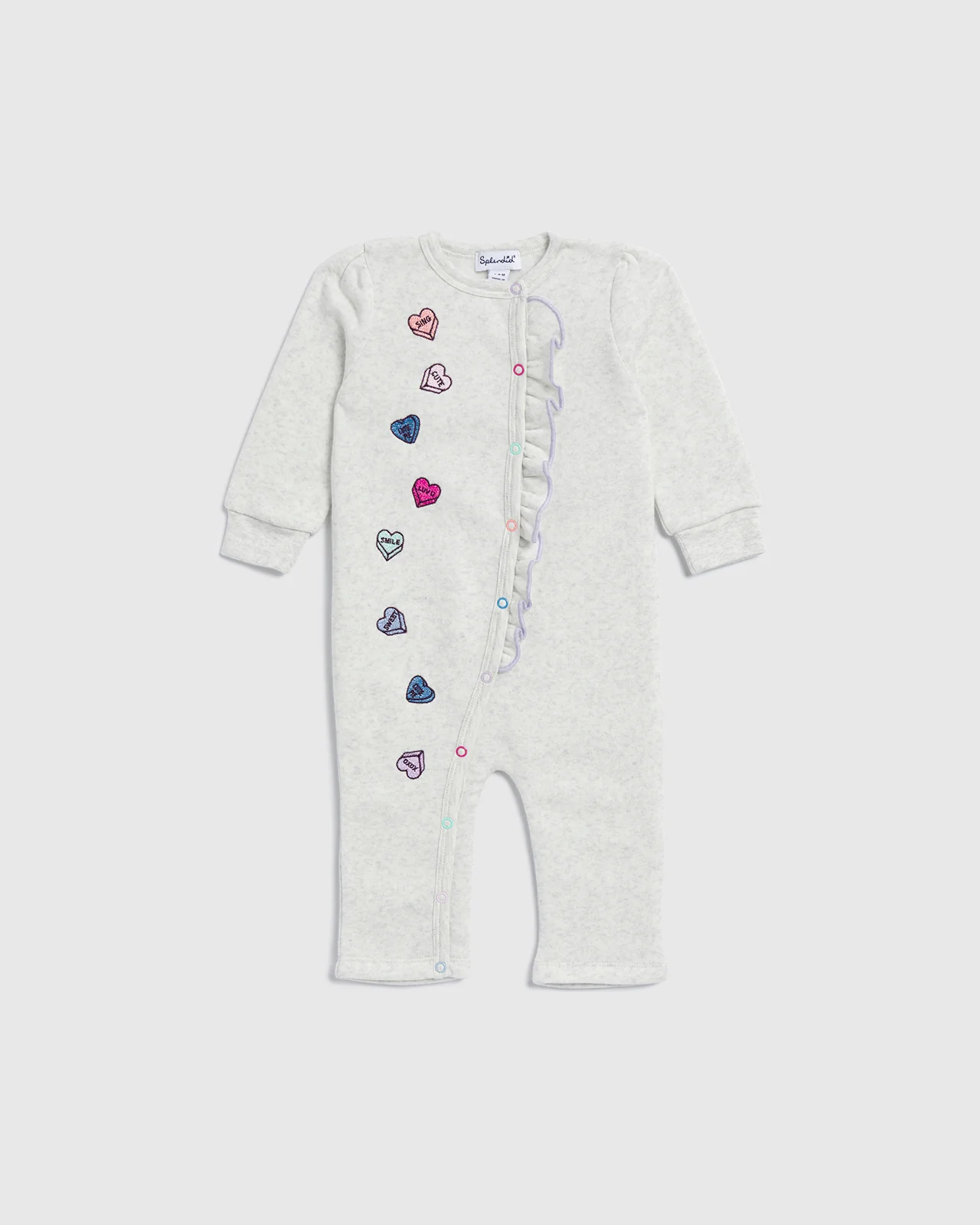 Infant Girl Dancing Hearts Onesie