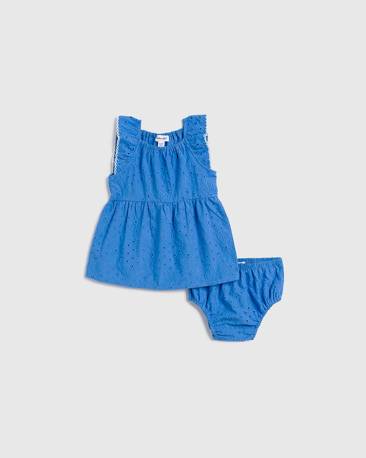 Infant Girl Positano Eyelet Dress
