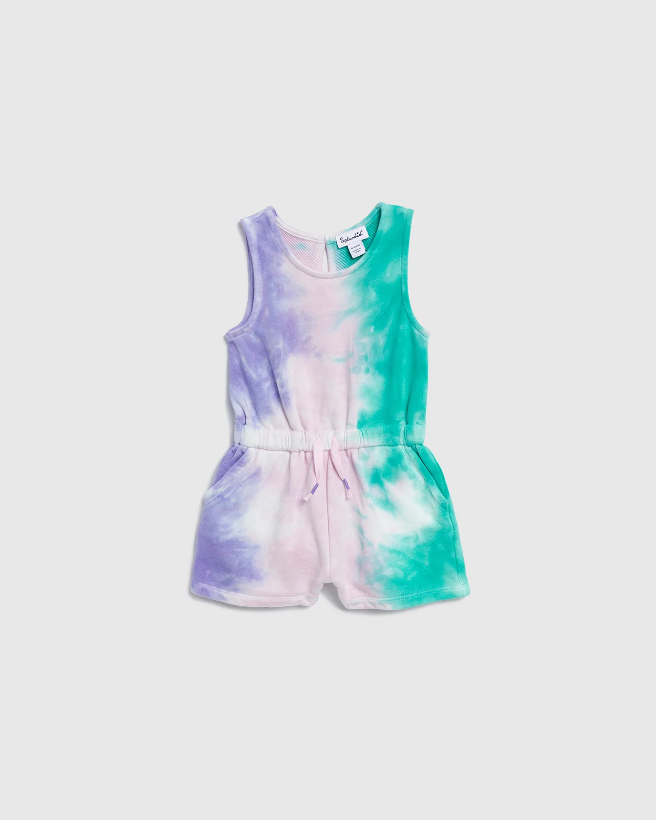 Infant Girl Snow Cone Tie Dye Romper