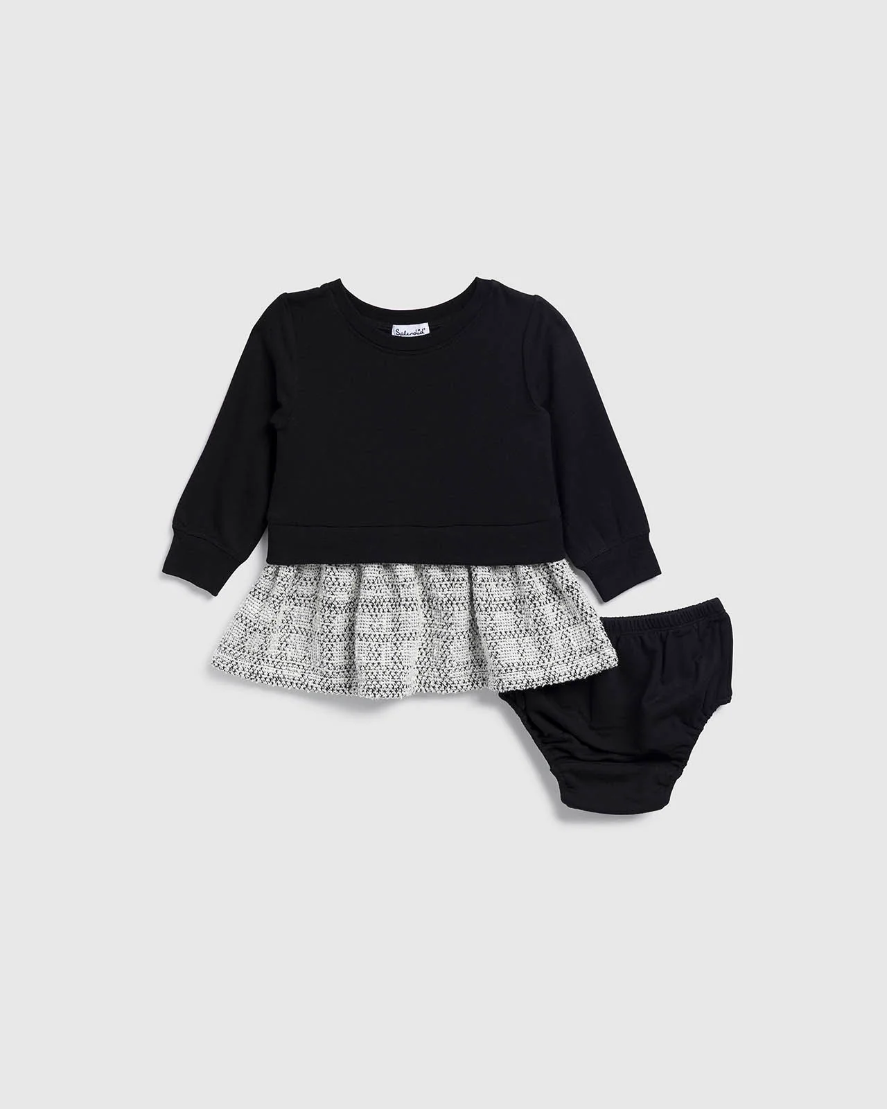 Infant Girl Tweed Supersoft Dress