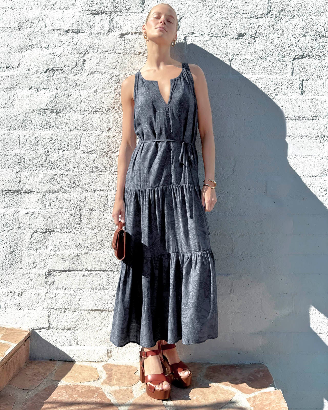 Iris Paisley Maxi Dress