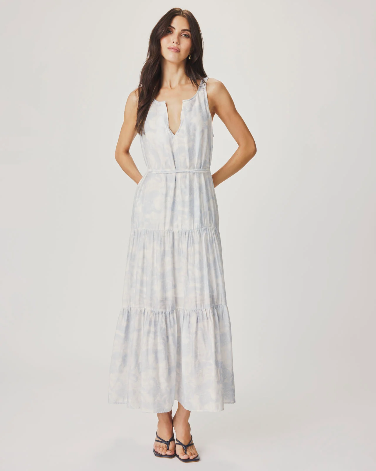 Iris Paisley Maxi Dress - Image 2