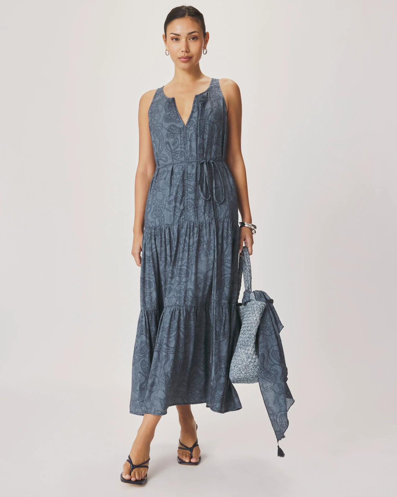 Iris Paisley Maxi Dress - Image 3